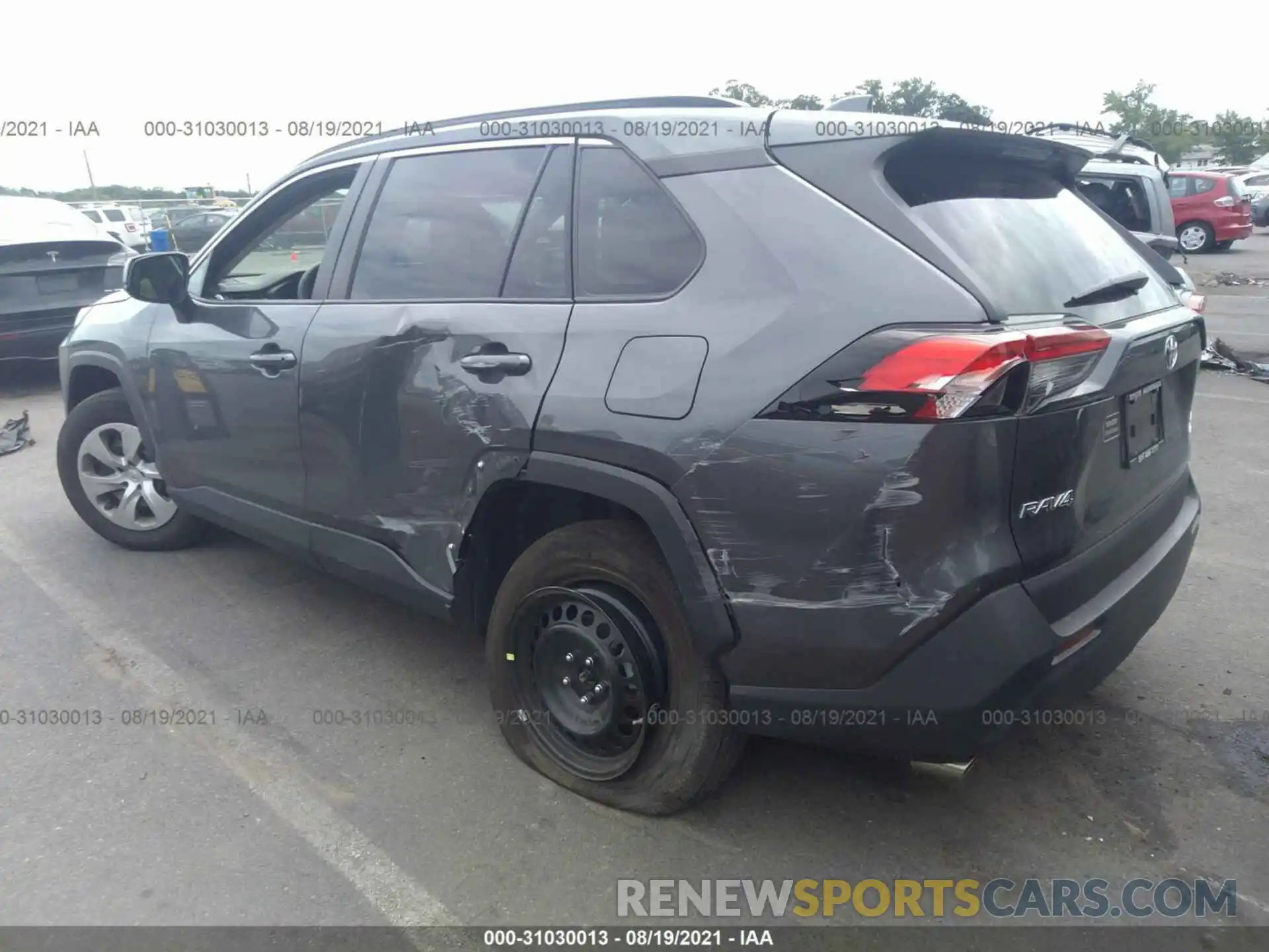 3 Photograph of a damaged car 2T3F1RFV5MC173143 TOYOTA RAV4 2021