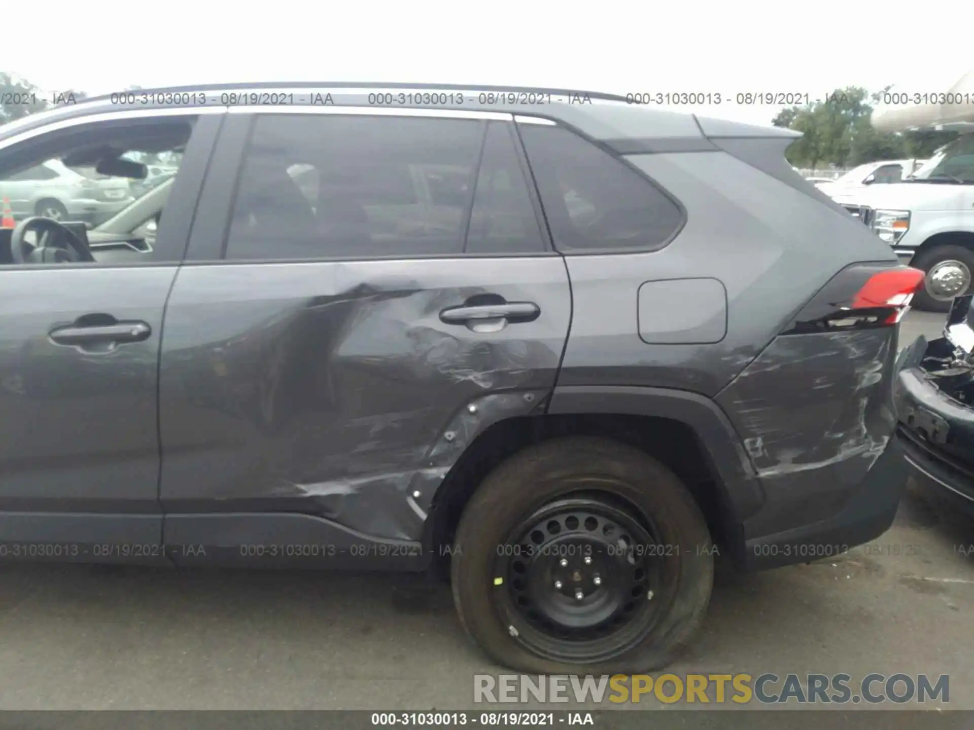 6 Photograph of a damaged car 2T3F1RFV5MC173143 TOYOTA RAV4 2021