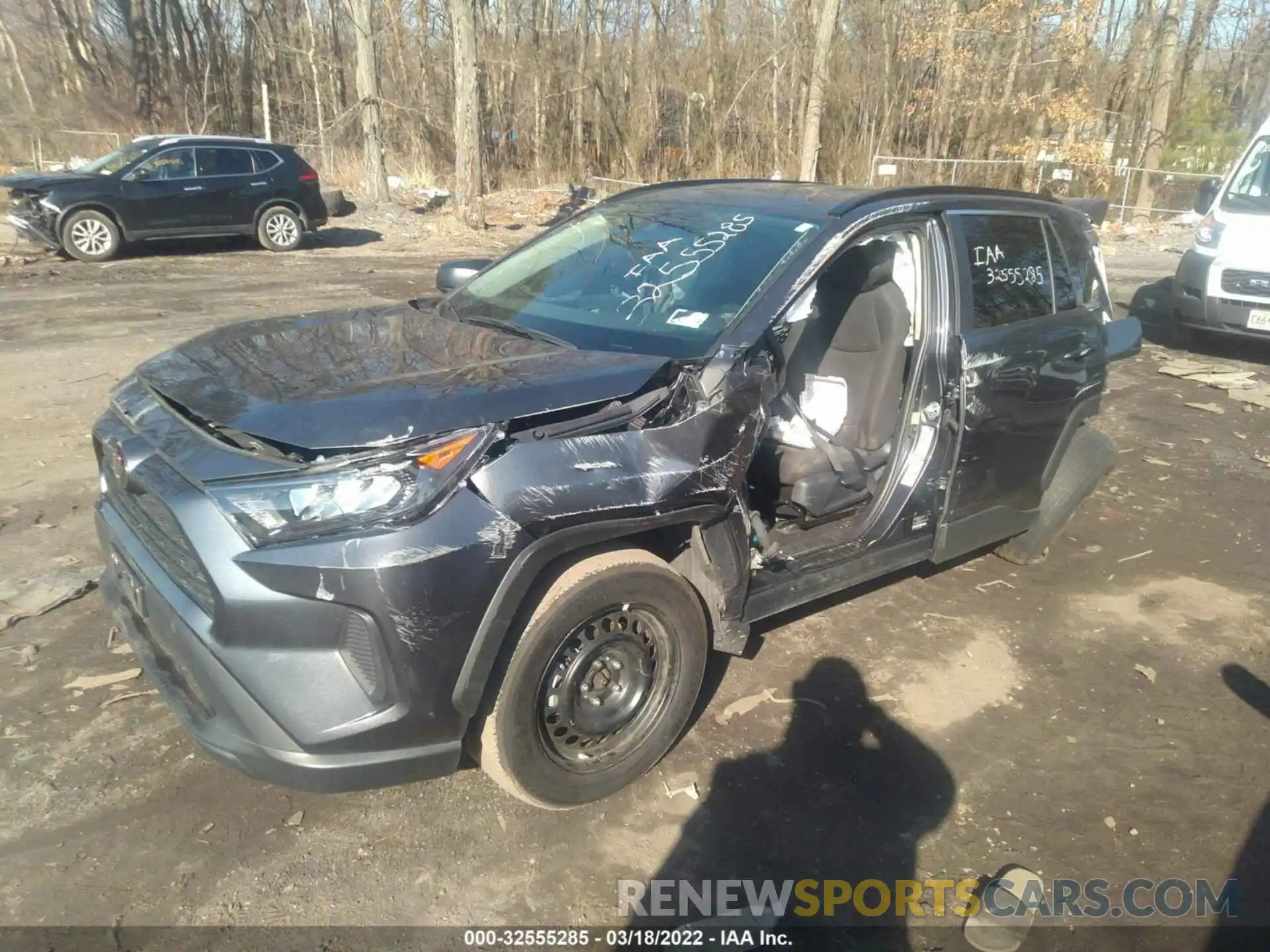 2 Фотография поврежденного автомобиля 2T3F1RFV5MC174356 TOYOTA RAV4 2021