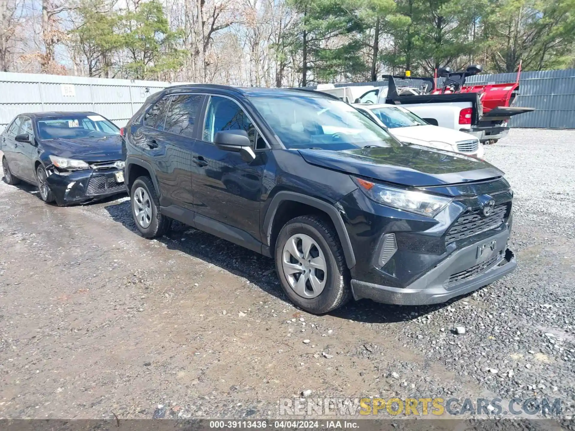 1 Photograph of a damaged car 2T3F1RFV5MC195224 TOYOTA RAV4 2021