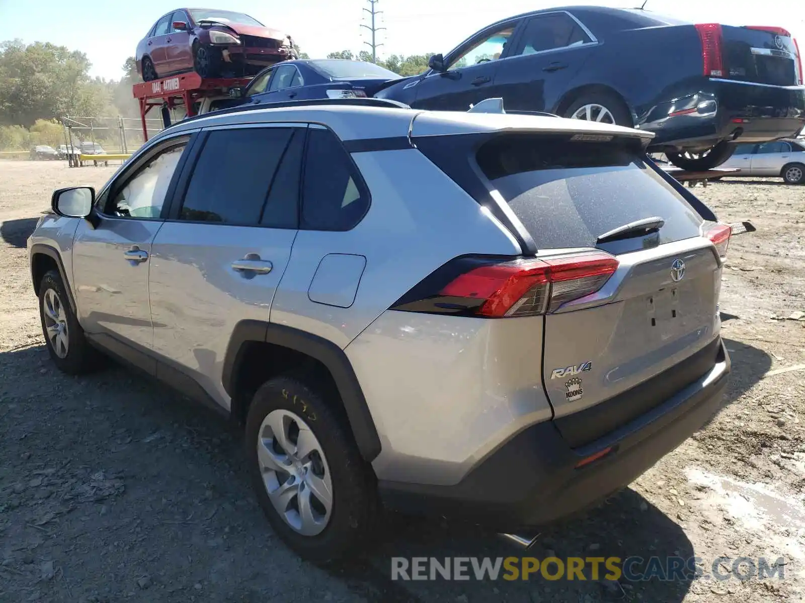 3 Photograph of a damaged car 2T3F1RFV5MC216086 TOYOTA RAV4 2021