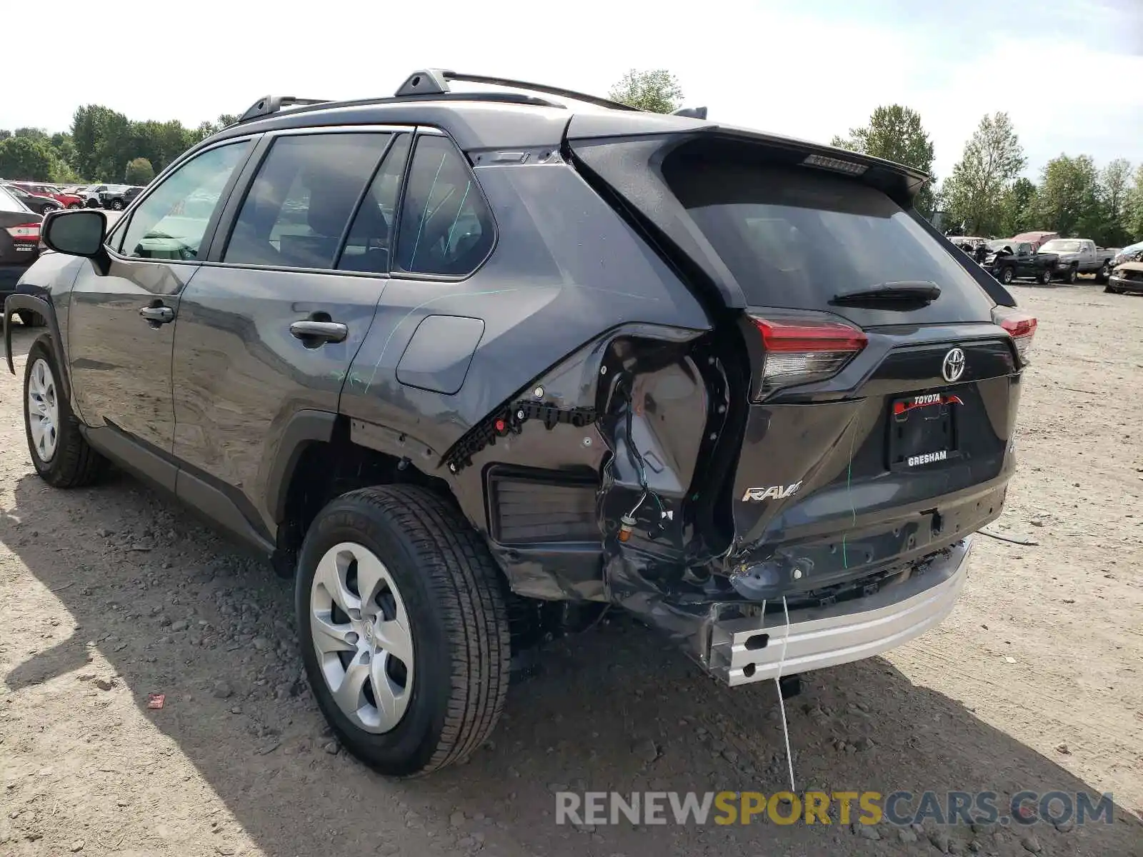 3 Photograph of a damaged car 2T3F1RFV5MC218520 TOYOTA RAV4 2021