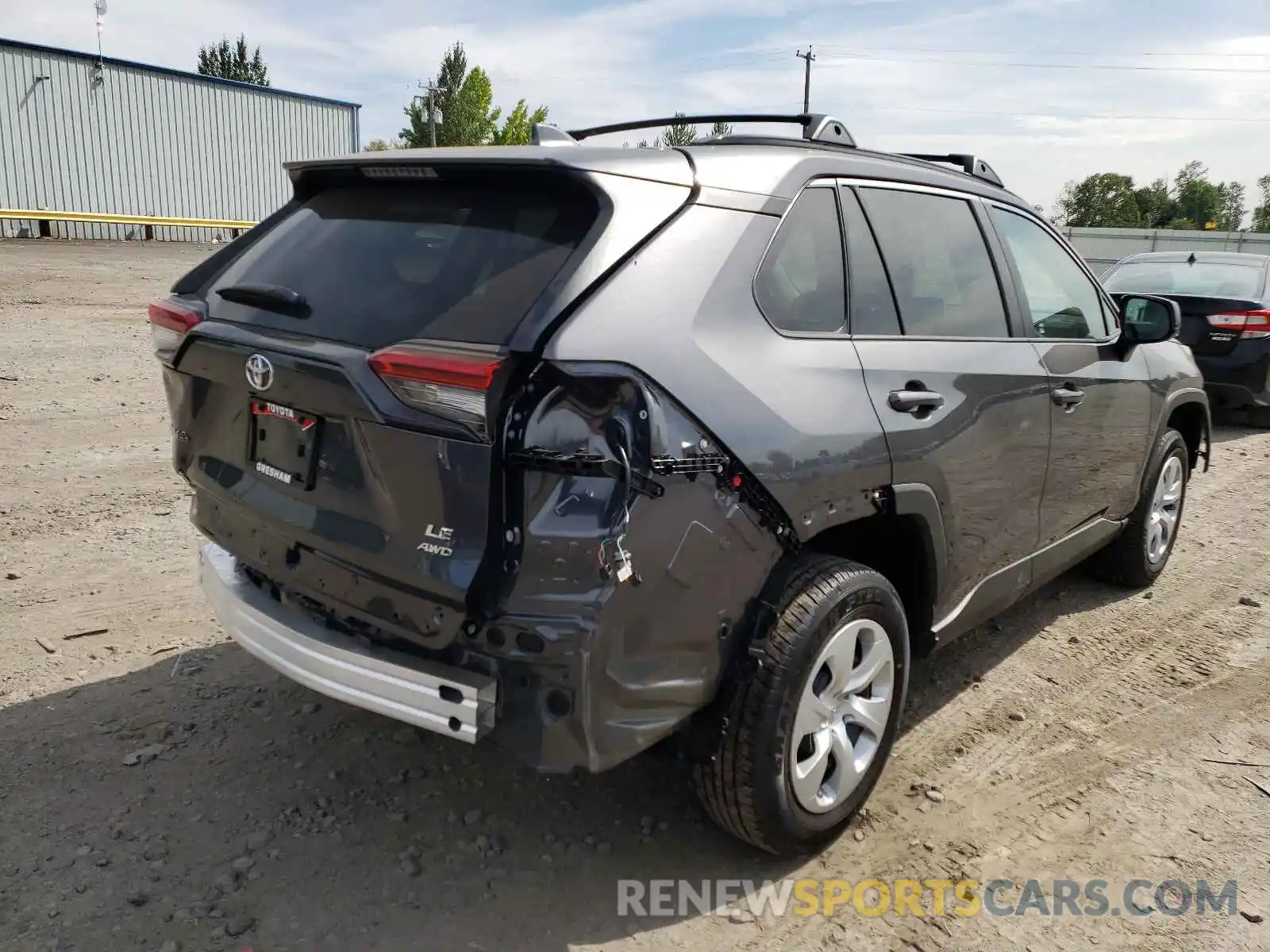 4 Photograph of a damaged car 2T3F1RFV5MC218520 TOYOTA RAV4 2021