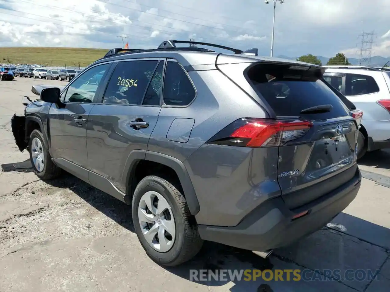 3 Photograph of a damaged car 2T3F1RFV5MC225693 TOYOTA RAV4 2021