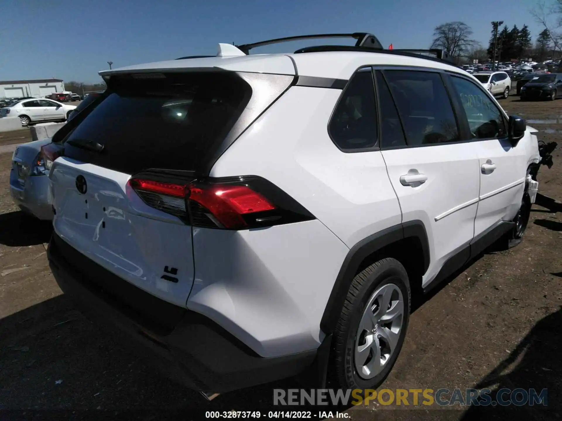 4 Photograph of a damaged car 2T3F1RFV5MC230733 TOYOTA RAV4 2021