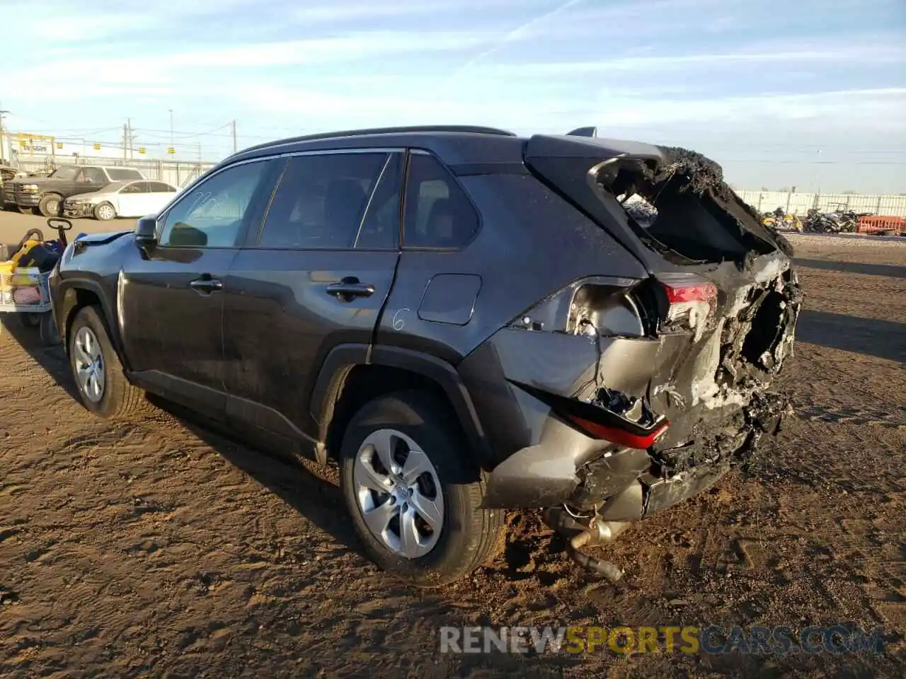 3 Photograph of a damaged car 2T3F1RFV5MC231431 TOYOTA RAV4 2021