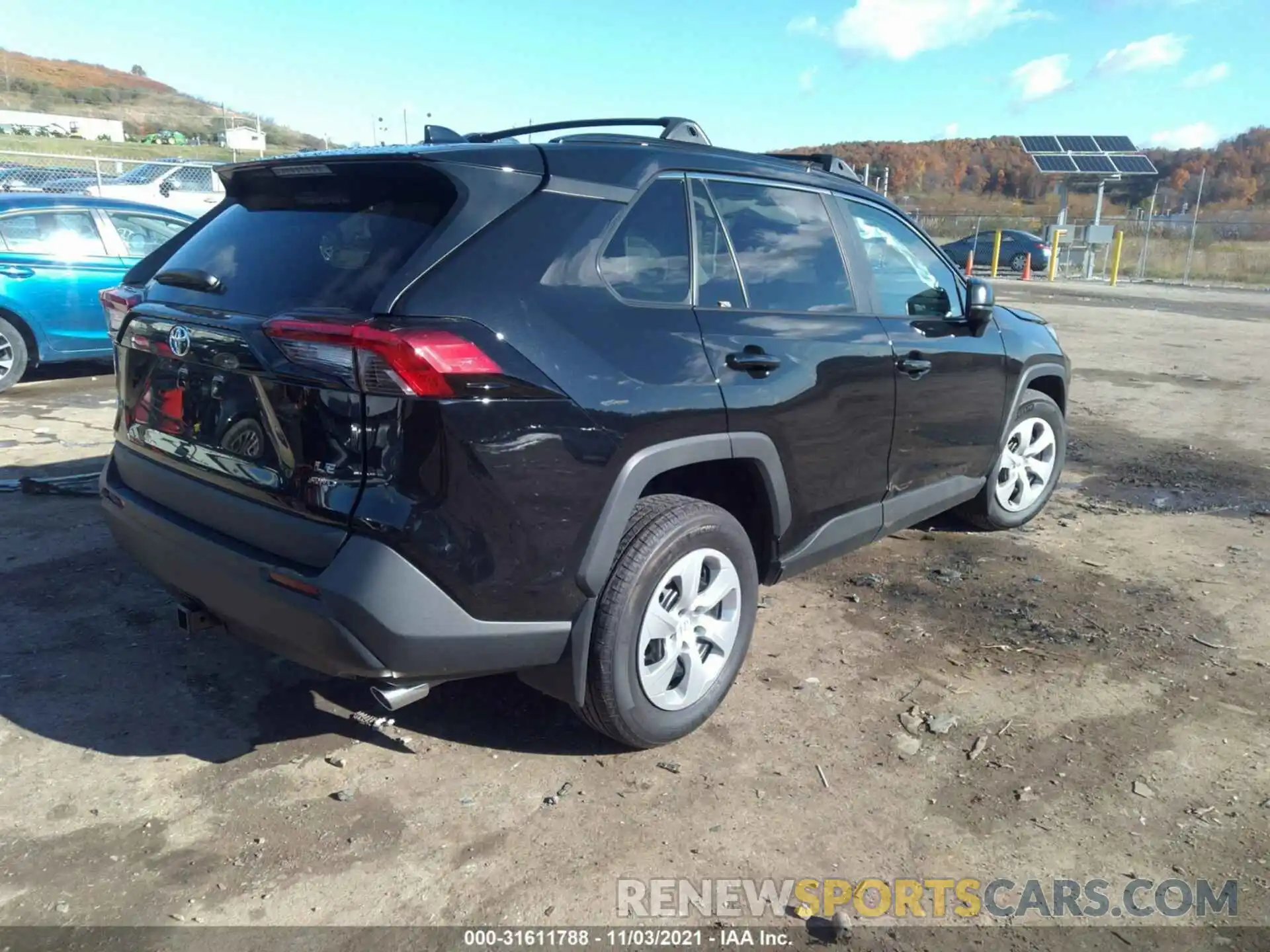 4 Photograph of a damaged car 2T3F1RFV5MC232143 TOYOTA RAV4 2021