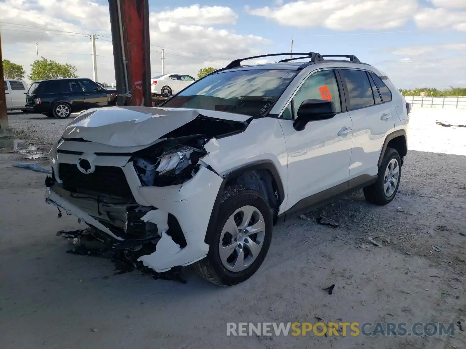 2 Photograph of a damaged car 2T3F1RFV5MC235186 TOYOTA RAV4 2021