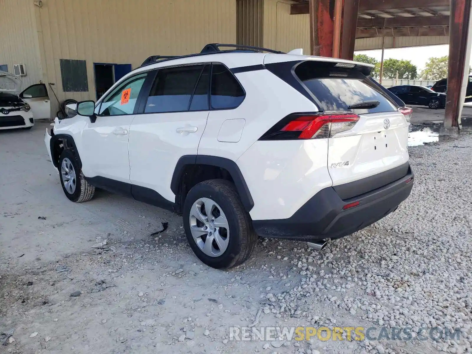 3 Photograph of a damaged car 2T3F1RFV5MC235186 TOYOTA RAV4 2021