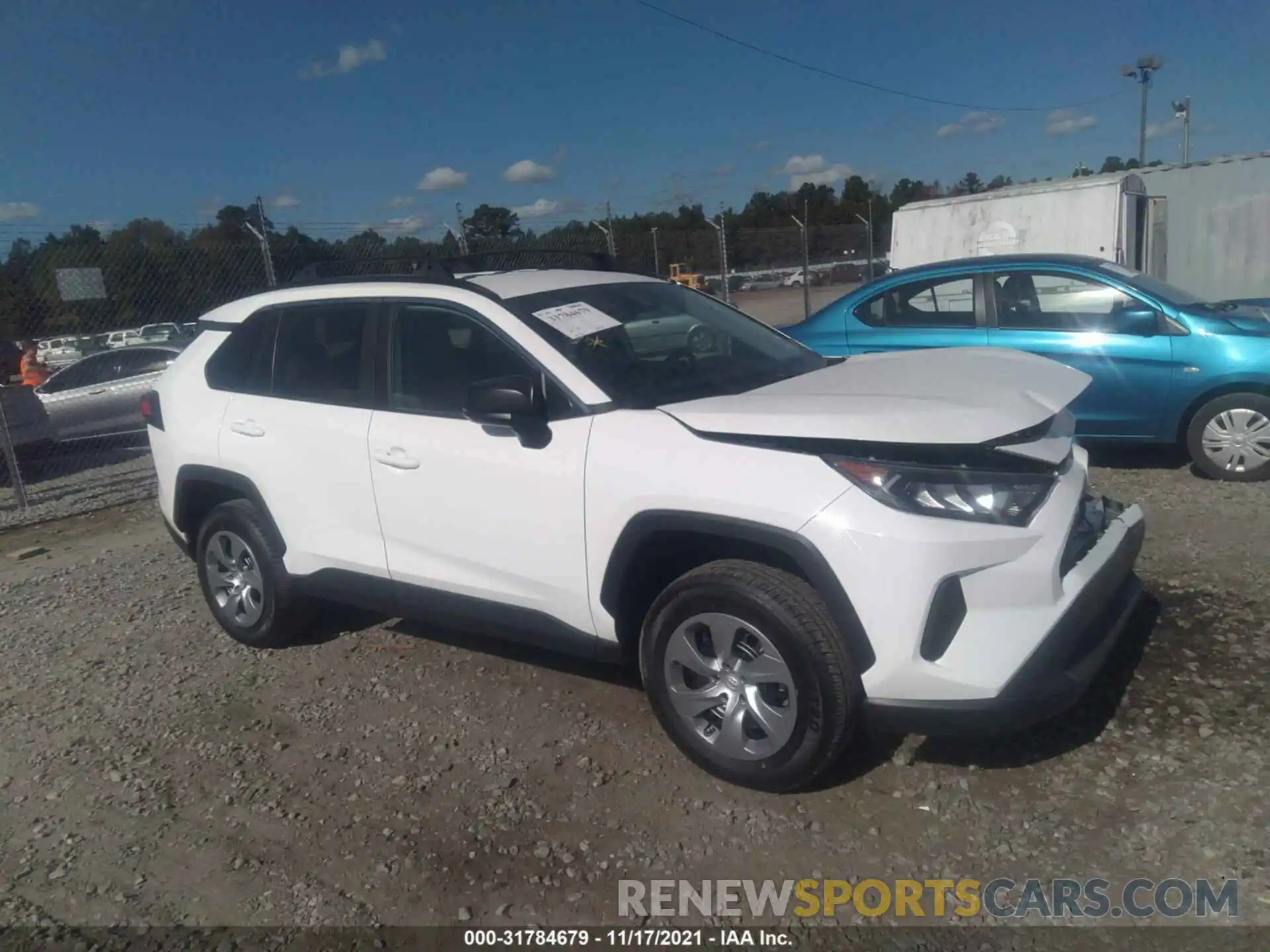 1 Photograph of a damaged car 2T3F1RFV5MC240453 TOYOTA RAV4 2021