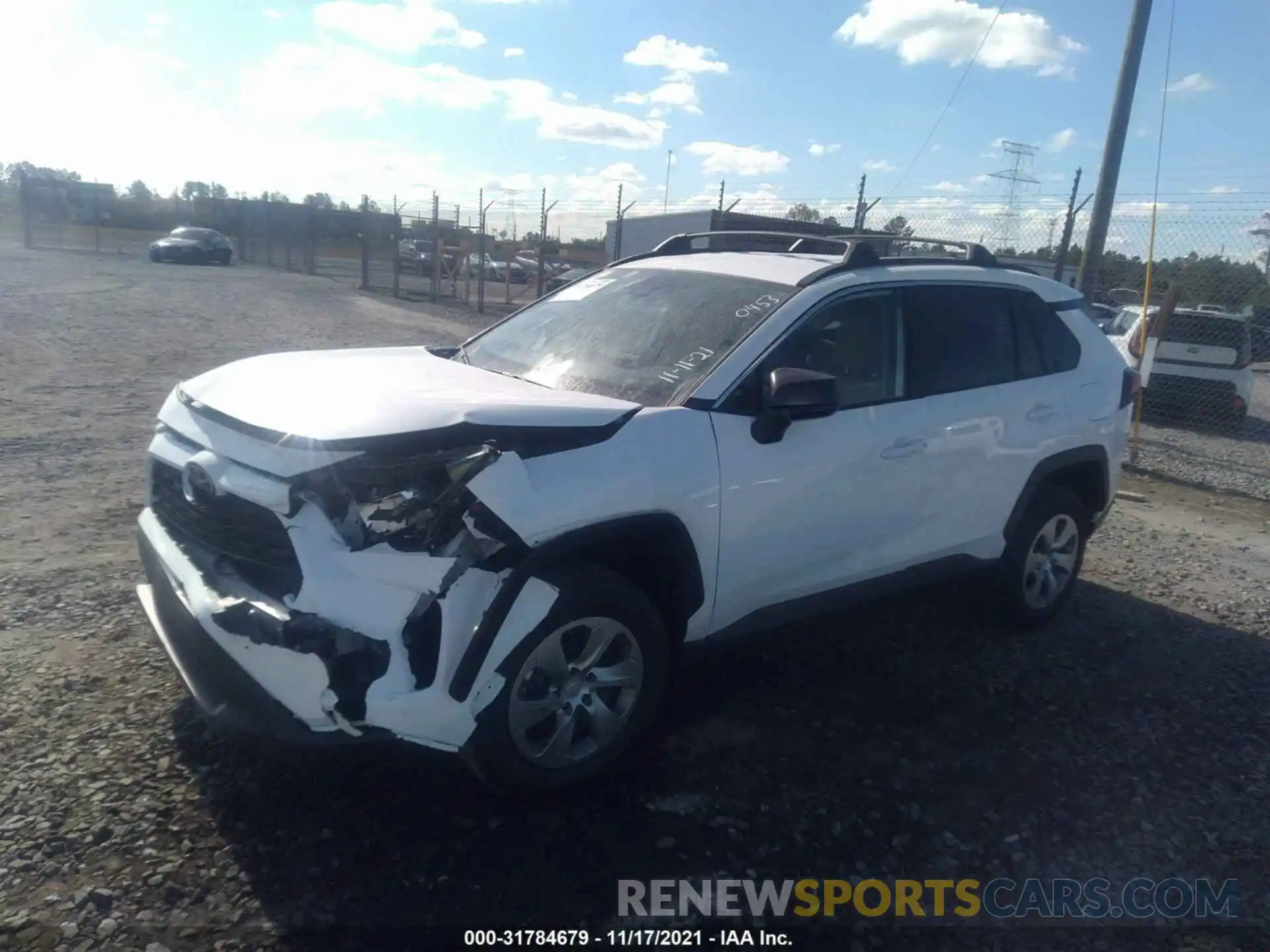 2 Photograph of a damaged car 2T3F1RFV5MC240453 TOYOTA RAV4 2021