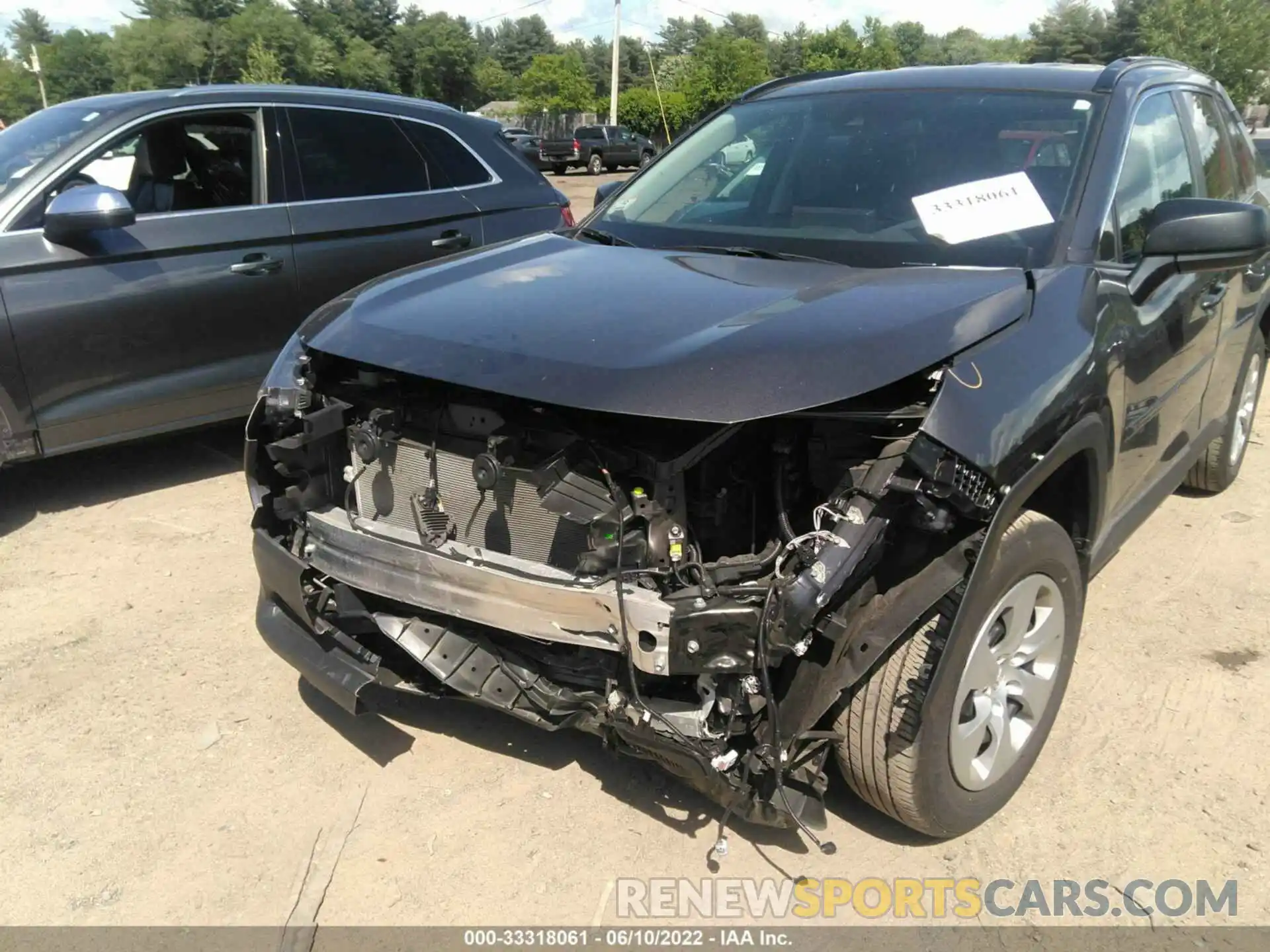 6 Photograph of a damaged car 2T3F1RFV5MW145891 TOYOTA RAV4 2021