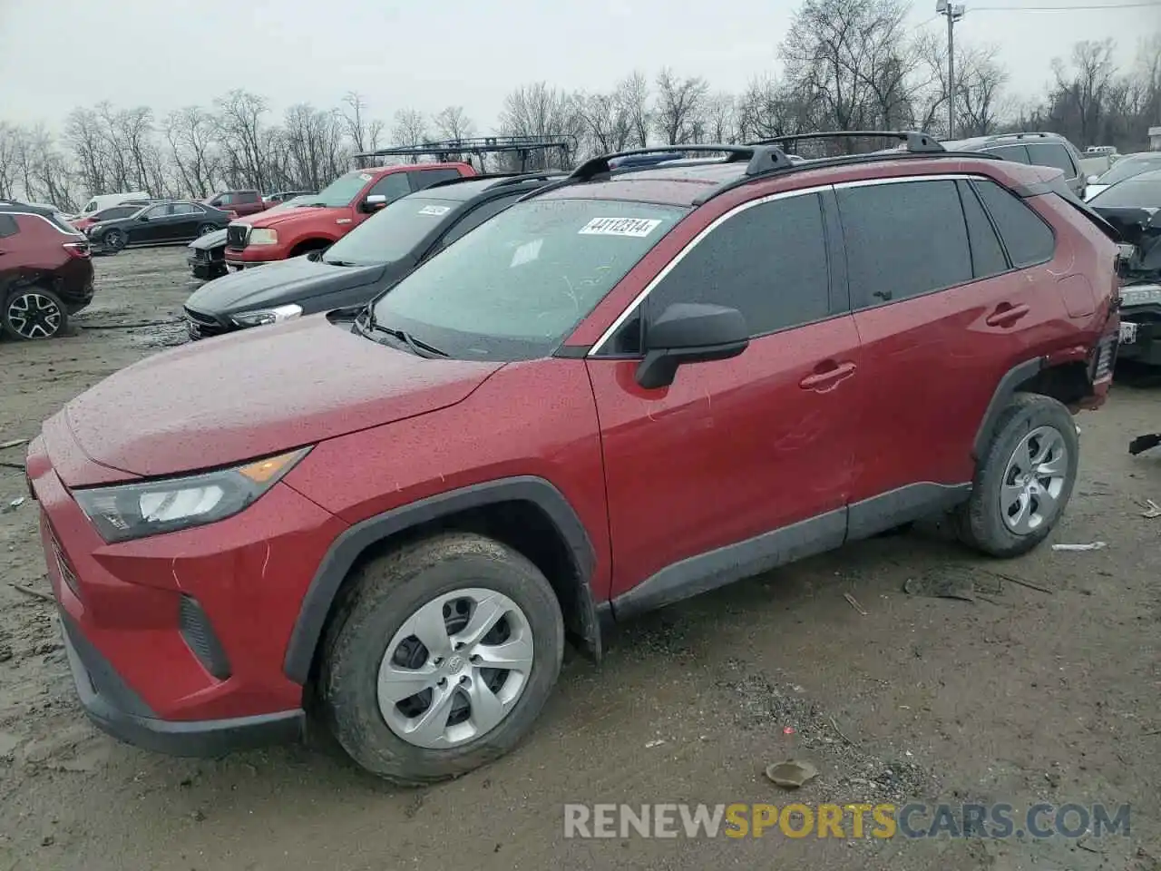 1 Photograph of a damaged car 2T3F1RFV5MW152677 TOYOTA RAV4 2021