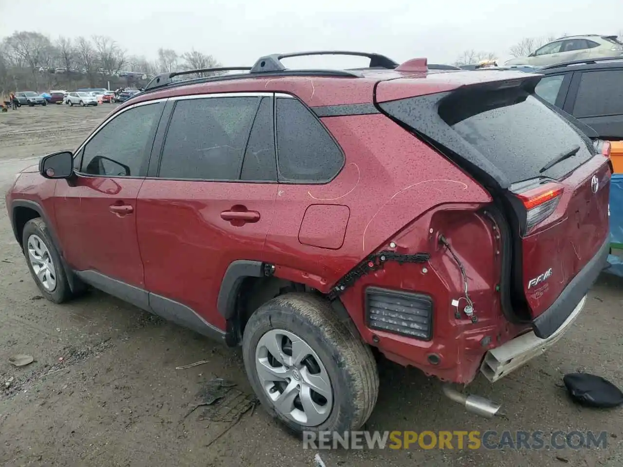 2 Photograph of a damaged car 2T3F1RFV5MW152677 TOYOTA RAV4 2021