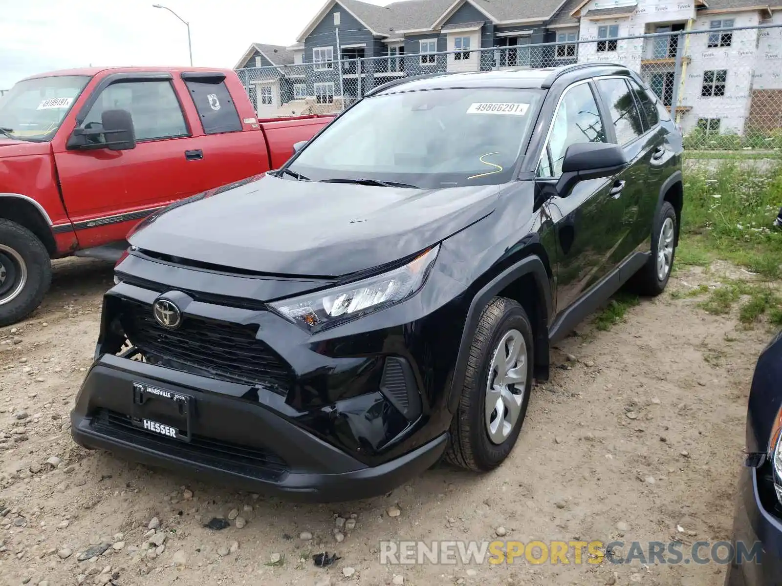 2 Photograph of a damaged car 2T3F1RFV5MW168474 TOYOTA RAV4 2021