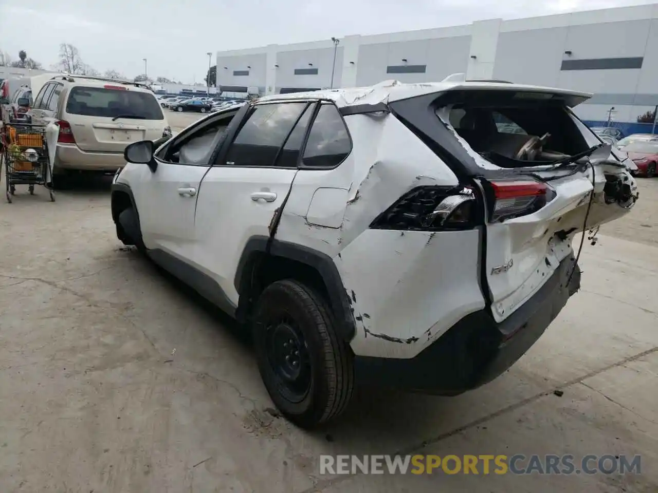 3 Photograph of a damaged car 2T3F1RFV5MW174694 TOYOTA RAV4 2021