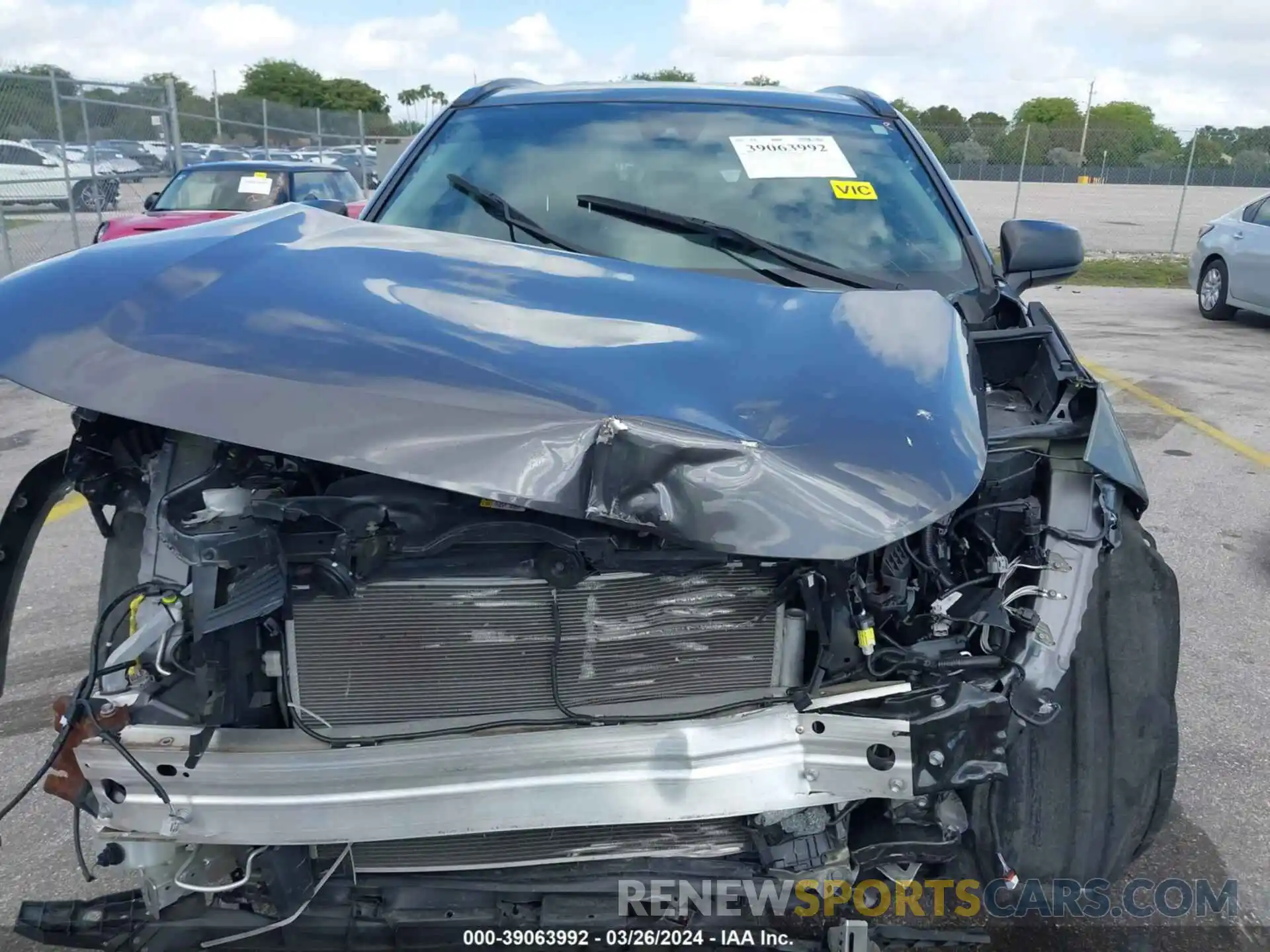 6 Photograph of a damaged car 2T3F1RFV5MW183380 TOYOTA RAV4 2021