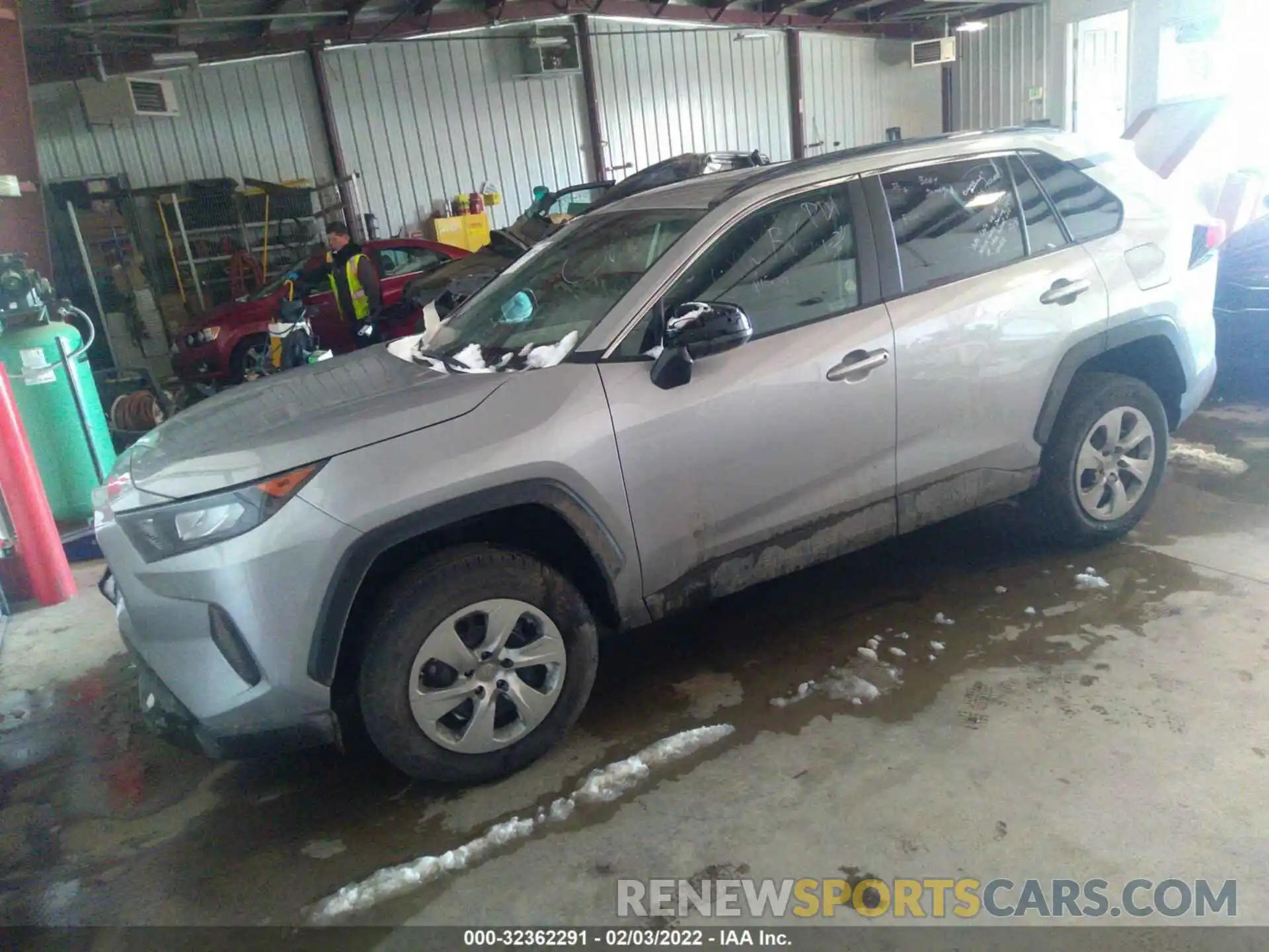 2 Photograph of a damaged car 2T3F1RFV5MW193861 TOYOTA RAV4 2021