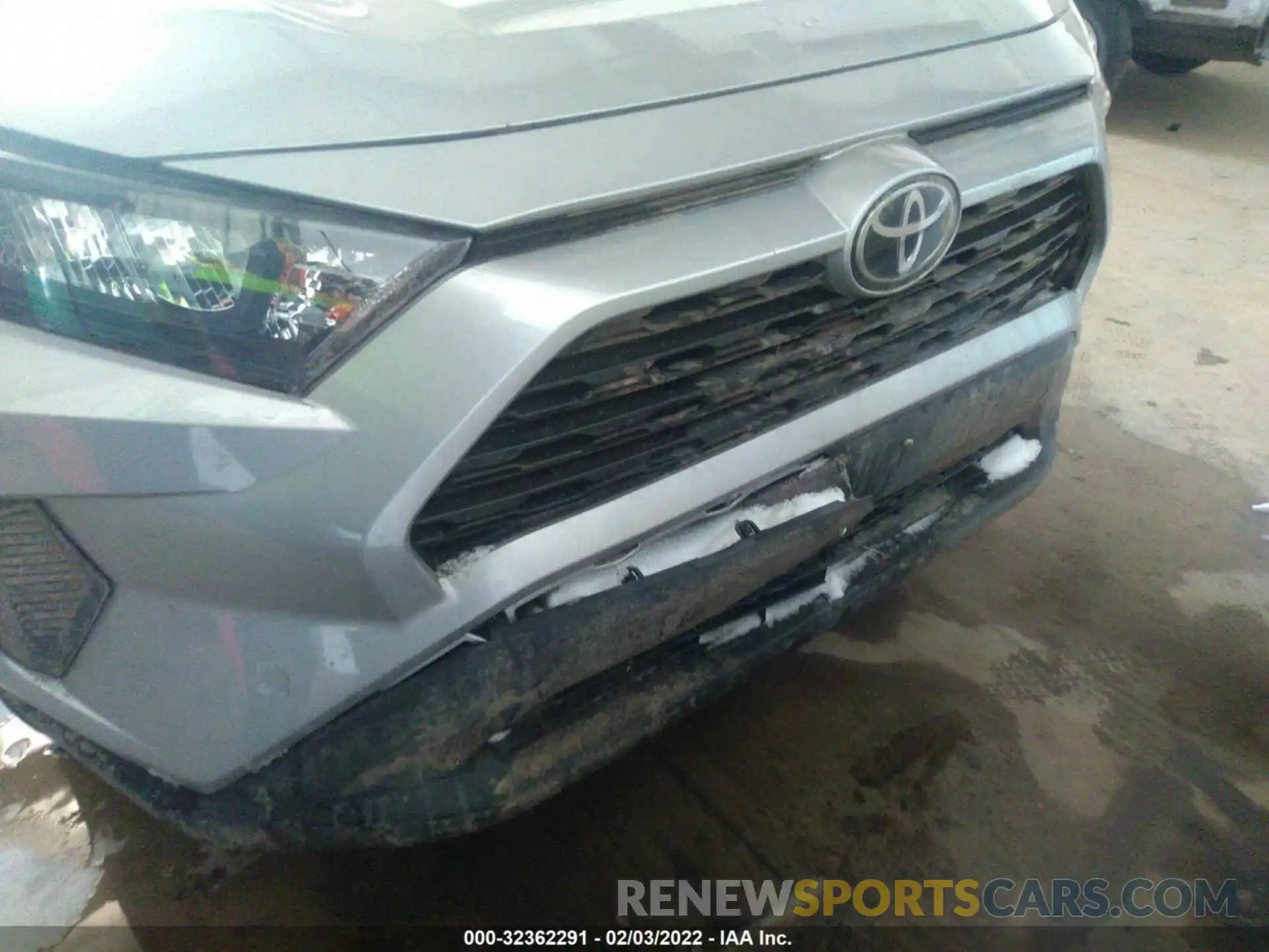 6 Photograph of a damaged car 2T3F1RFV5MW193861 TOYOTA RAV4 2021