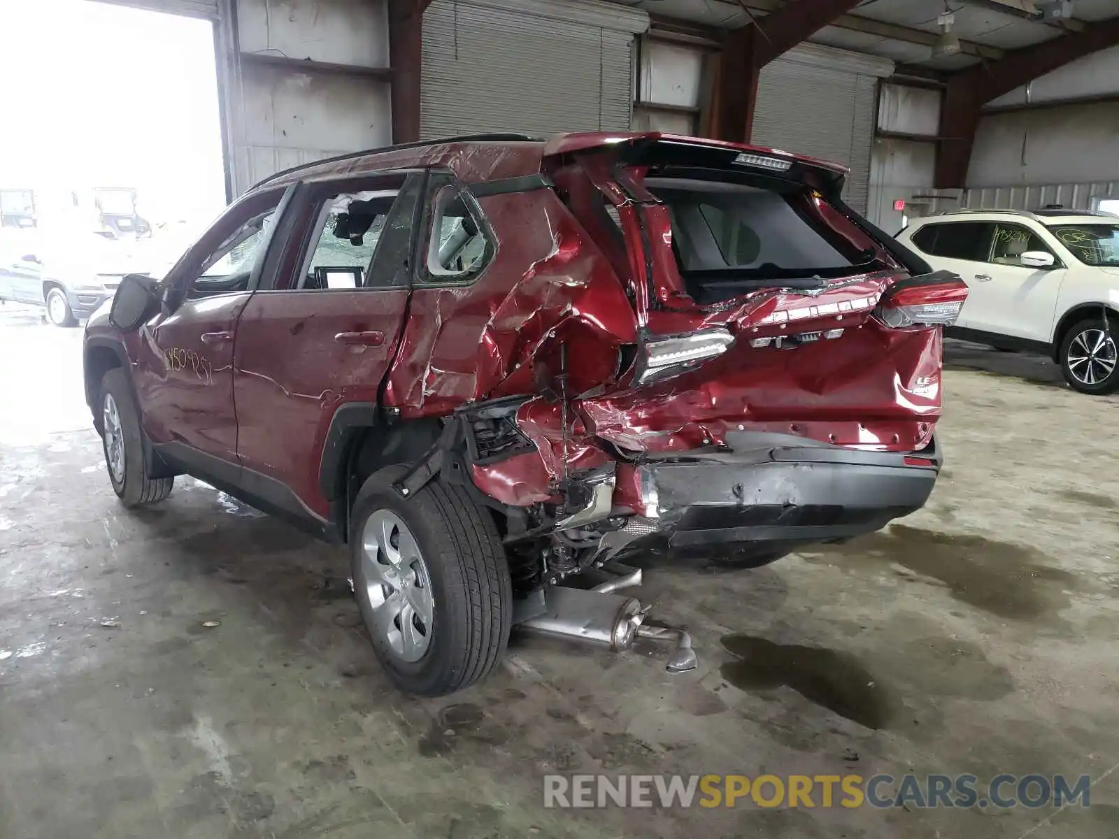 3 Photograph of a damaged car 2T3F1RFV5MW199921 TOYOTA RAV4 2021