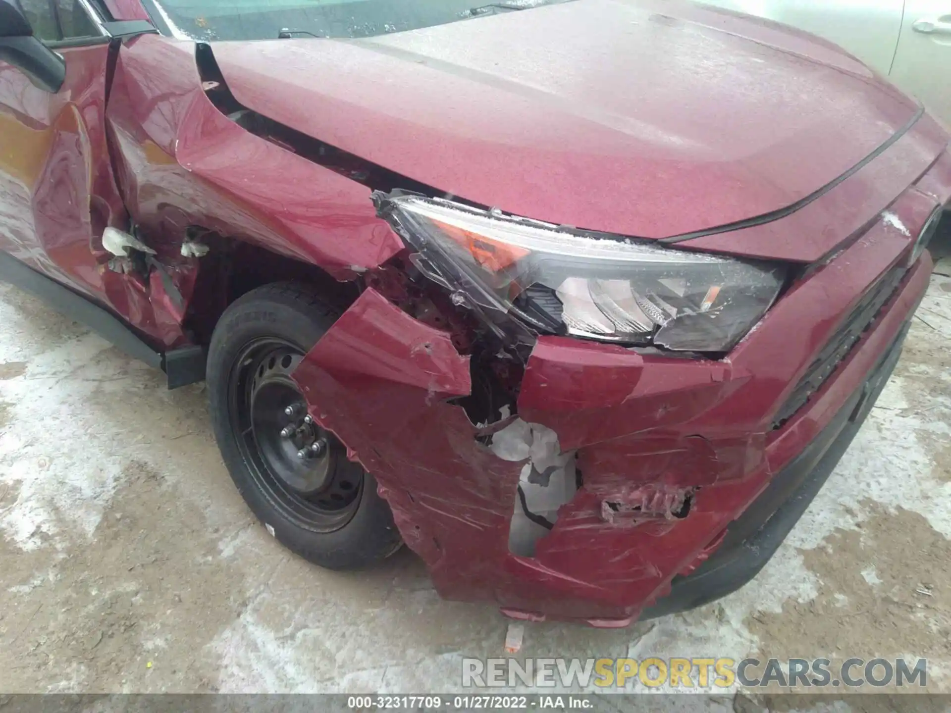 6 Photograph of a damaged car 2T3F1RFV5MW207600 TOYOTA RAV4 2021