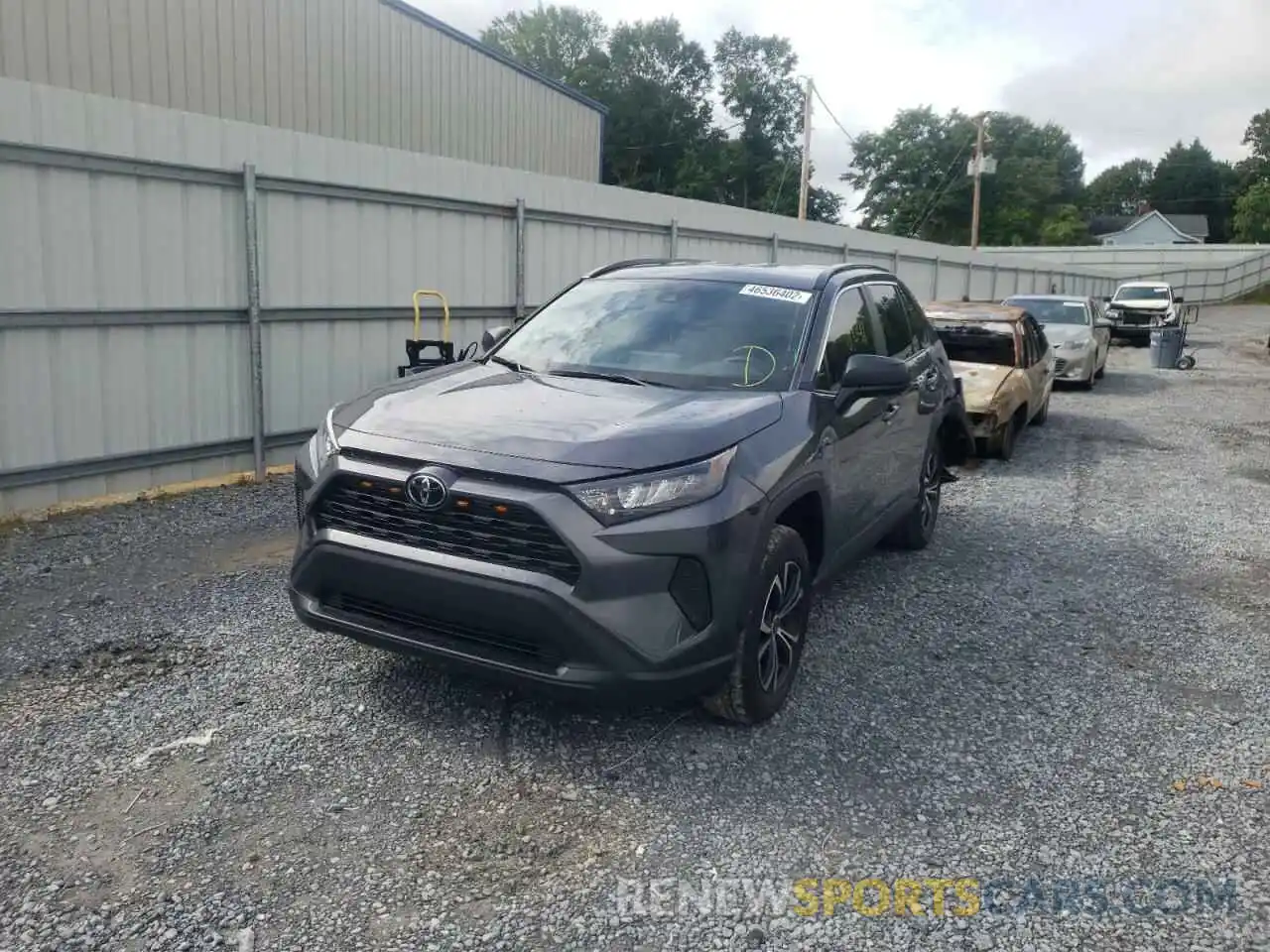 2 Photograph of a damaged car 2T3F1RFV5MW218077 TOYOTA RAV4 2021