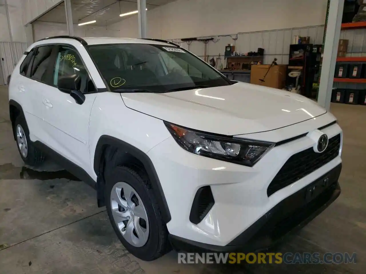 1 Photograph of a damaged car 2T3F1RFV6MC141382 TOYOTA RAV4 2021