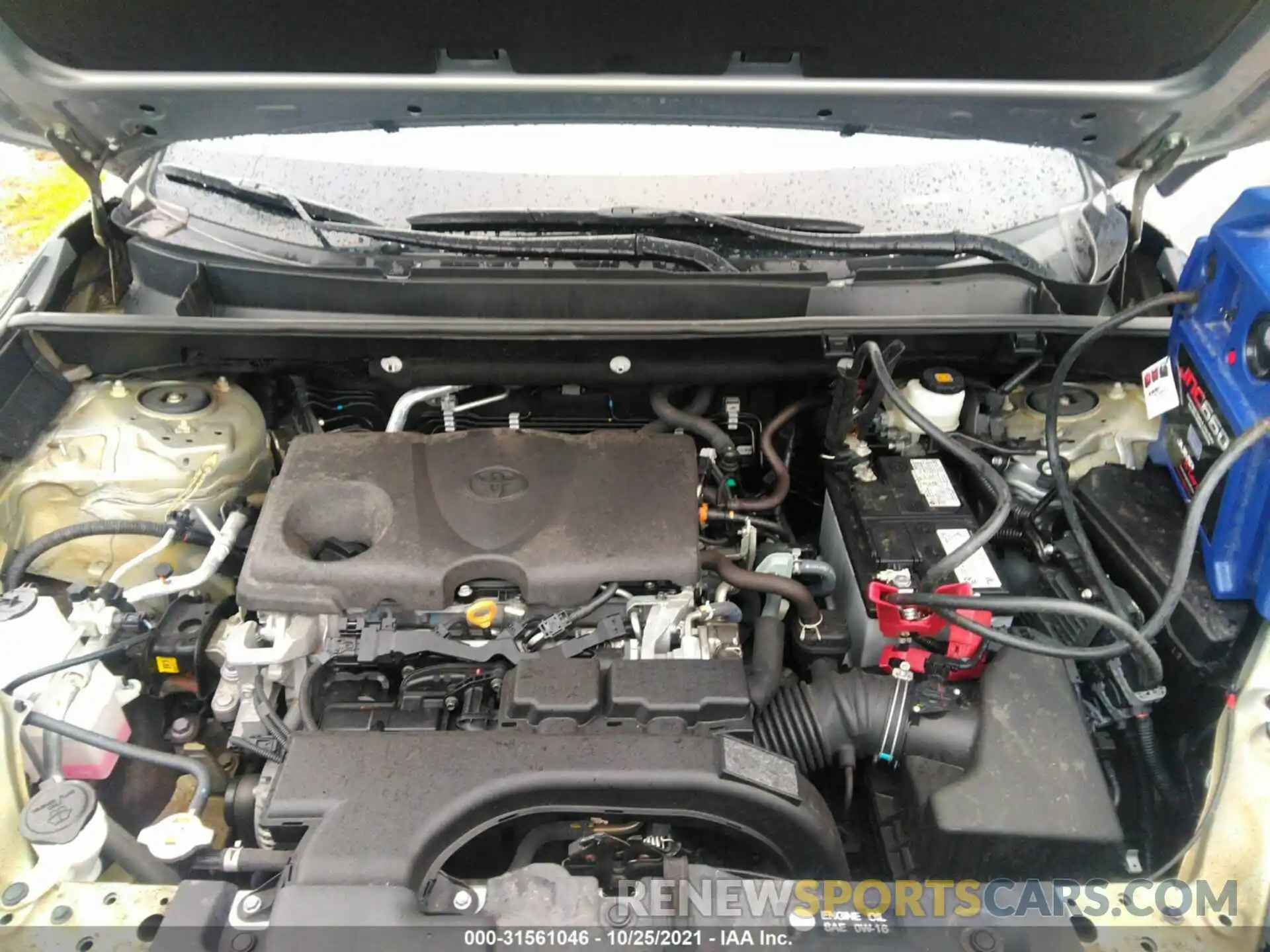 10 Фотография поврежденного автомобиля 2T3F1RFV6MC156254 TOYOTA RAV4 2021