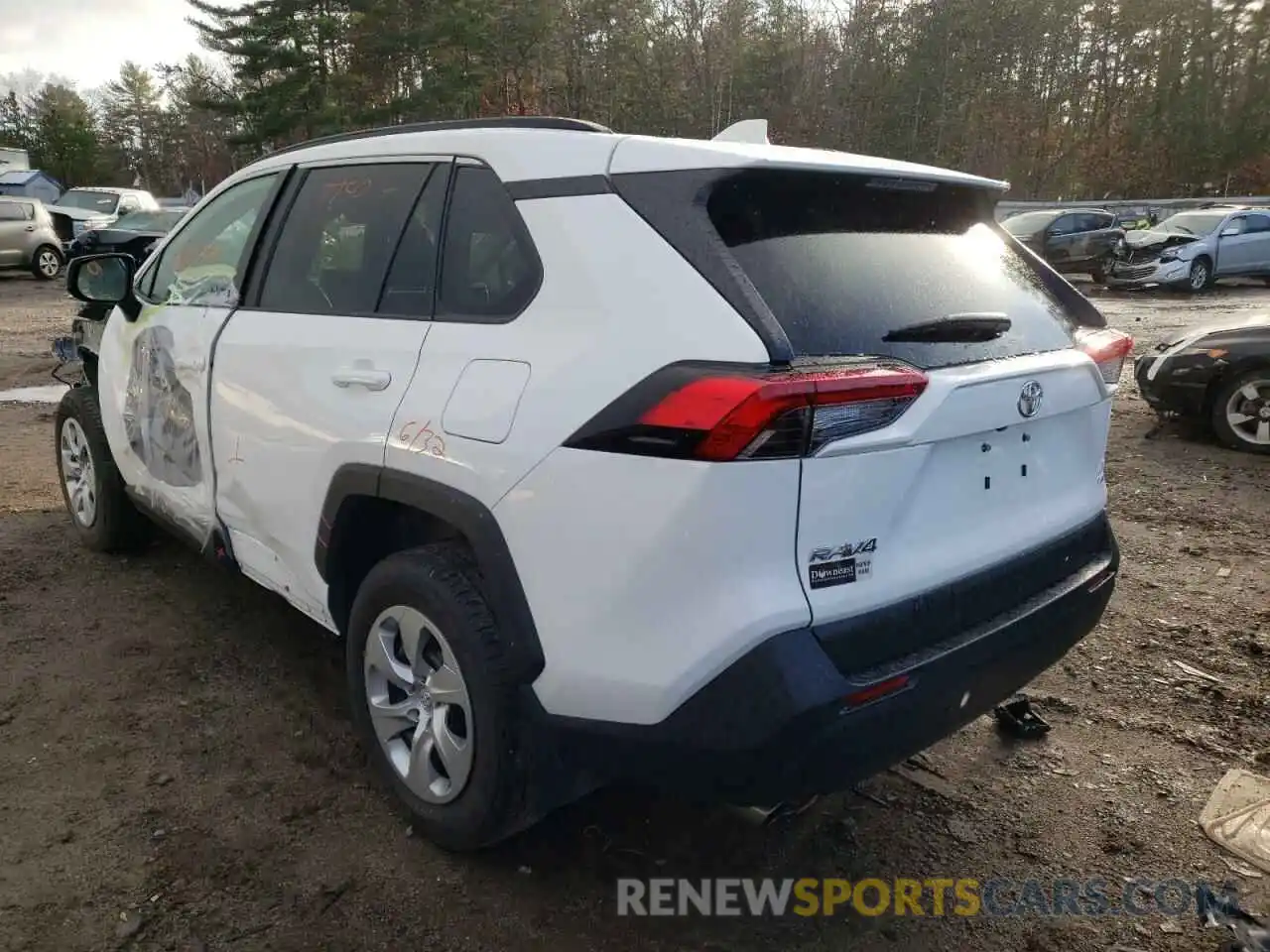 3 Photograph of a damaged car 2T3F1RFV6MC159168 TOYOTA RAV4 2021