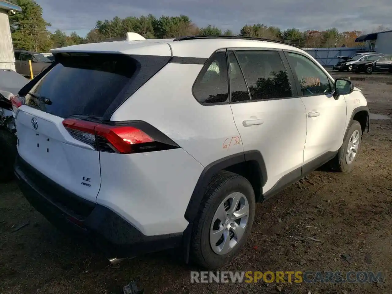 4 Photograph of a damaged car 2T3F1RFV6MC159168 TOYOTA RAV4 2021