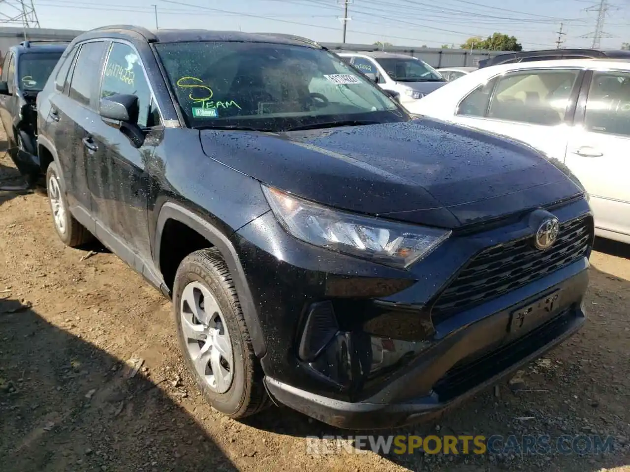 1 Photograph of a damaged car 2T3F1RFV6MC178450 TOYOTA RAV4 2021