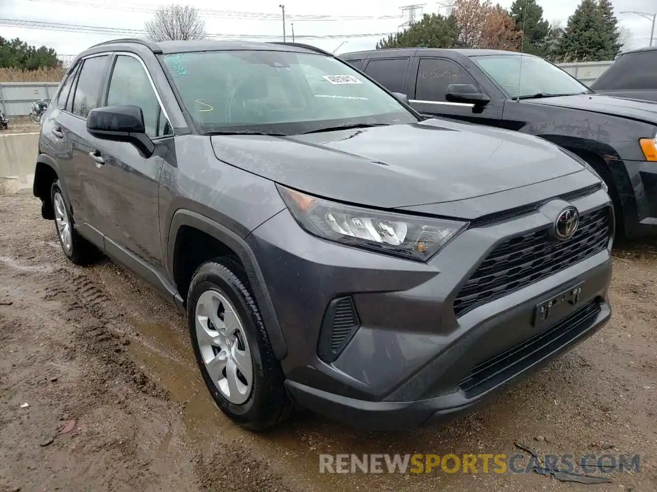 1 Photograph of a damaged car 2T3F1RFV6MC182000 TOYOTA RAV4 2021