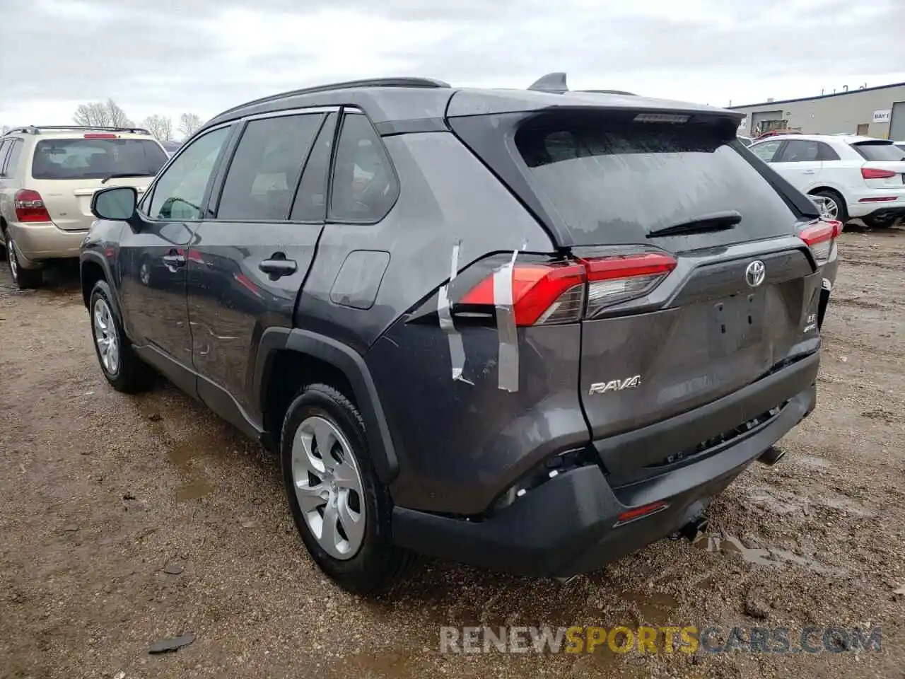 3 Photograph of a damaged car 2T3F1RFV6MC182000 TOYOTA RAV4 2021