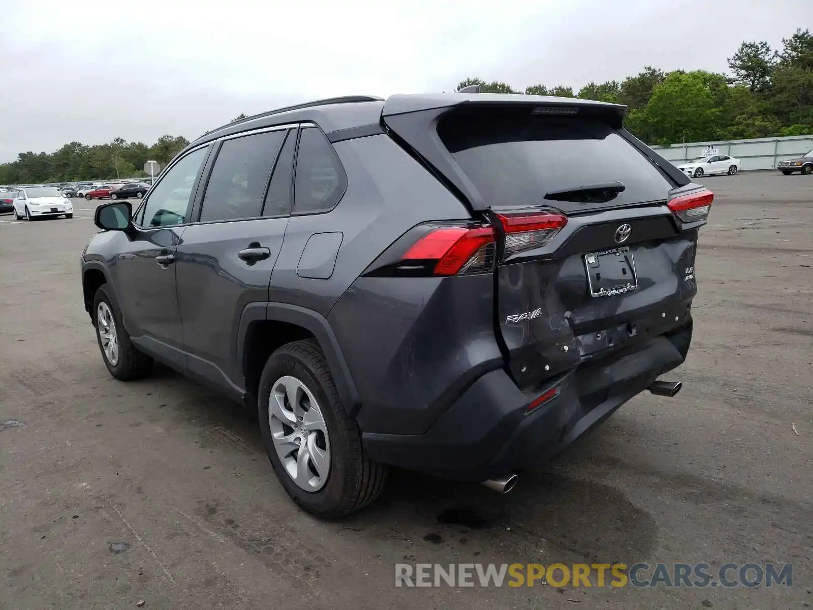 3 Photograph of a damaged car 2T3F1RFV6MC183972 TOYOTA RAV4 2021