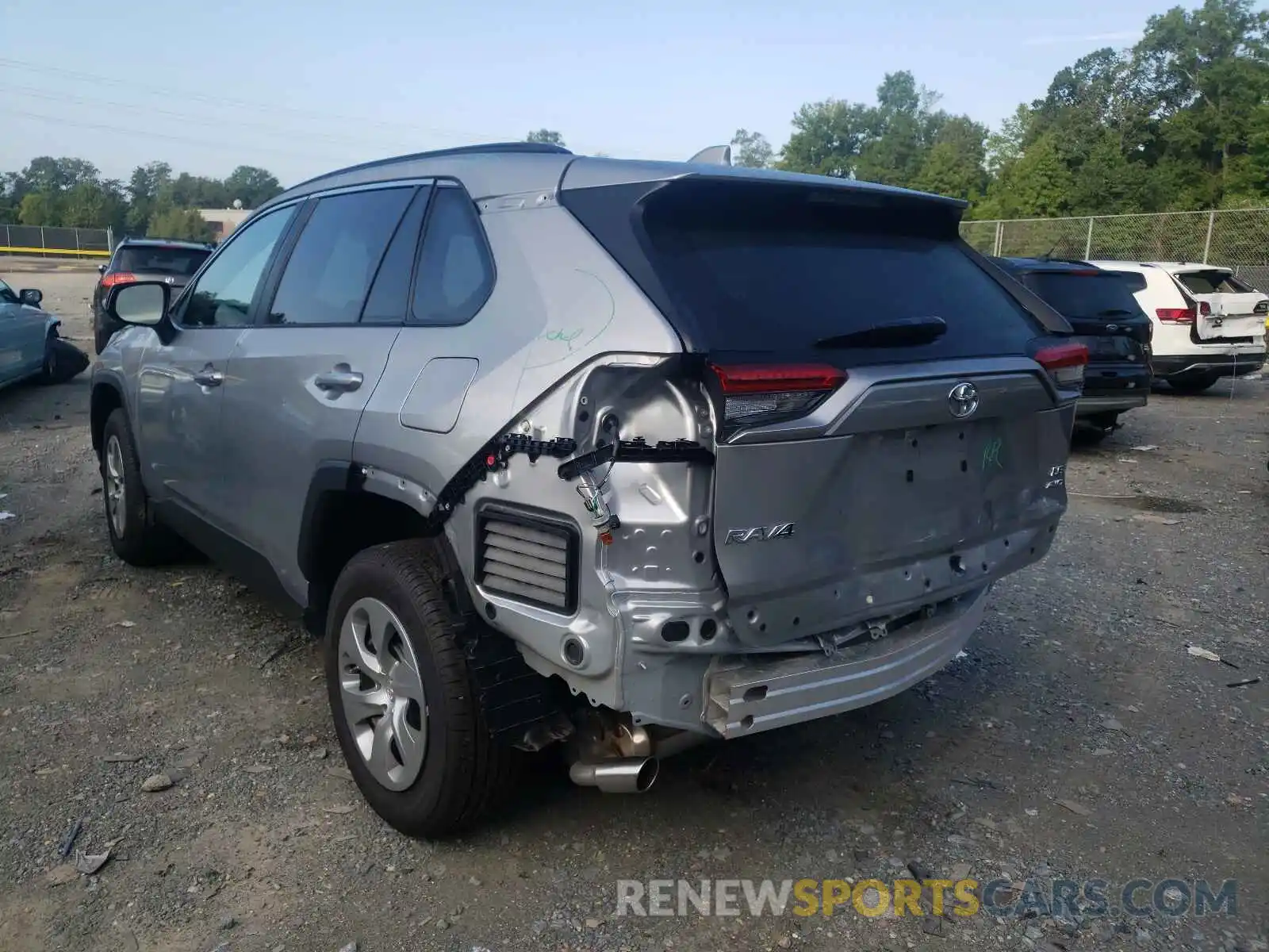 3 Photograph of a damaged car 2T3F1RFV6MC194101 TOYOTA RAV4 2021