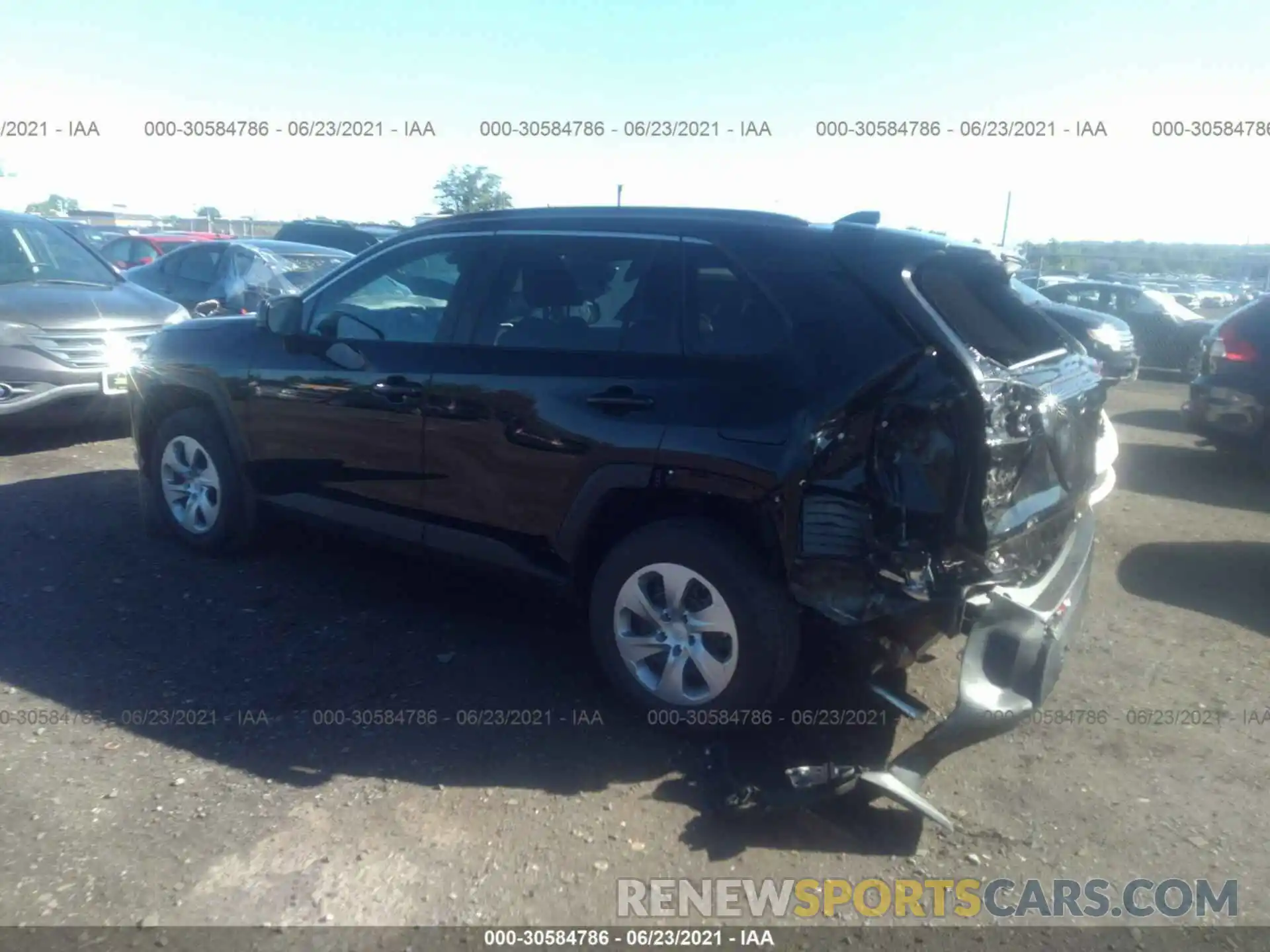 3 Photograph of a damaged car 2T3F1RFV6MC209616 TOYOTA RAV4 2021