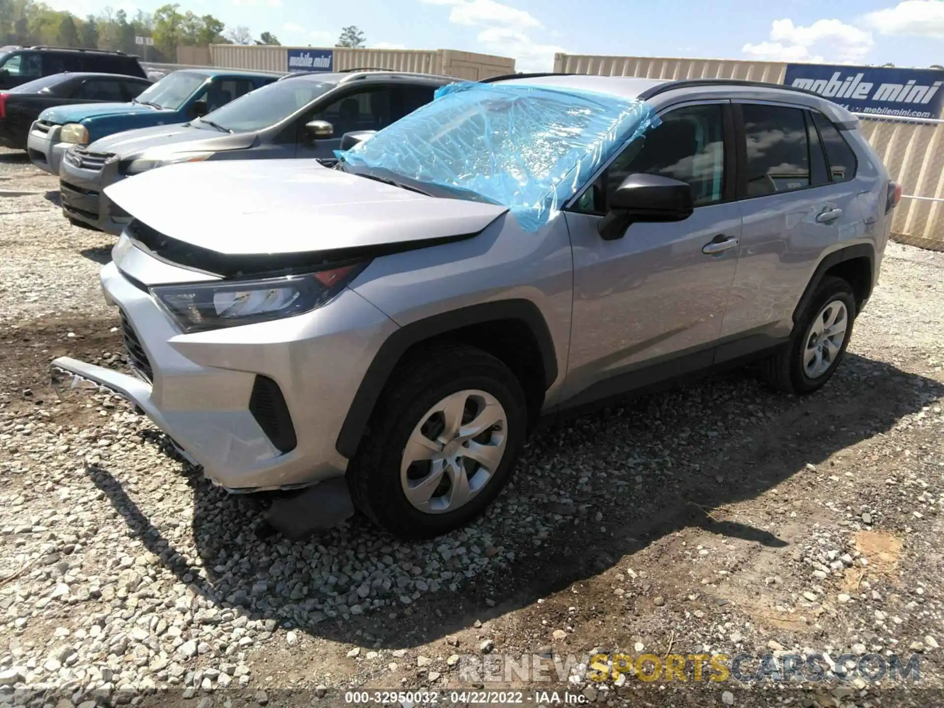 2 Photograph of a damaged car 2T3F1RFV6MC211740 TOYOTA RAV4 2021