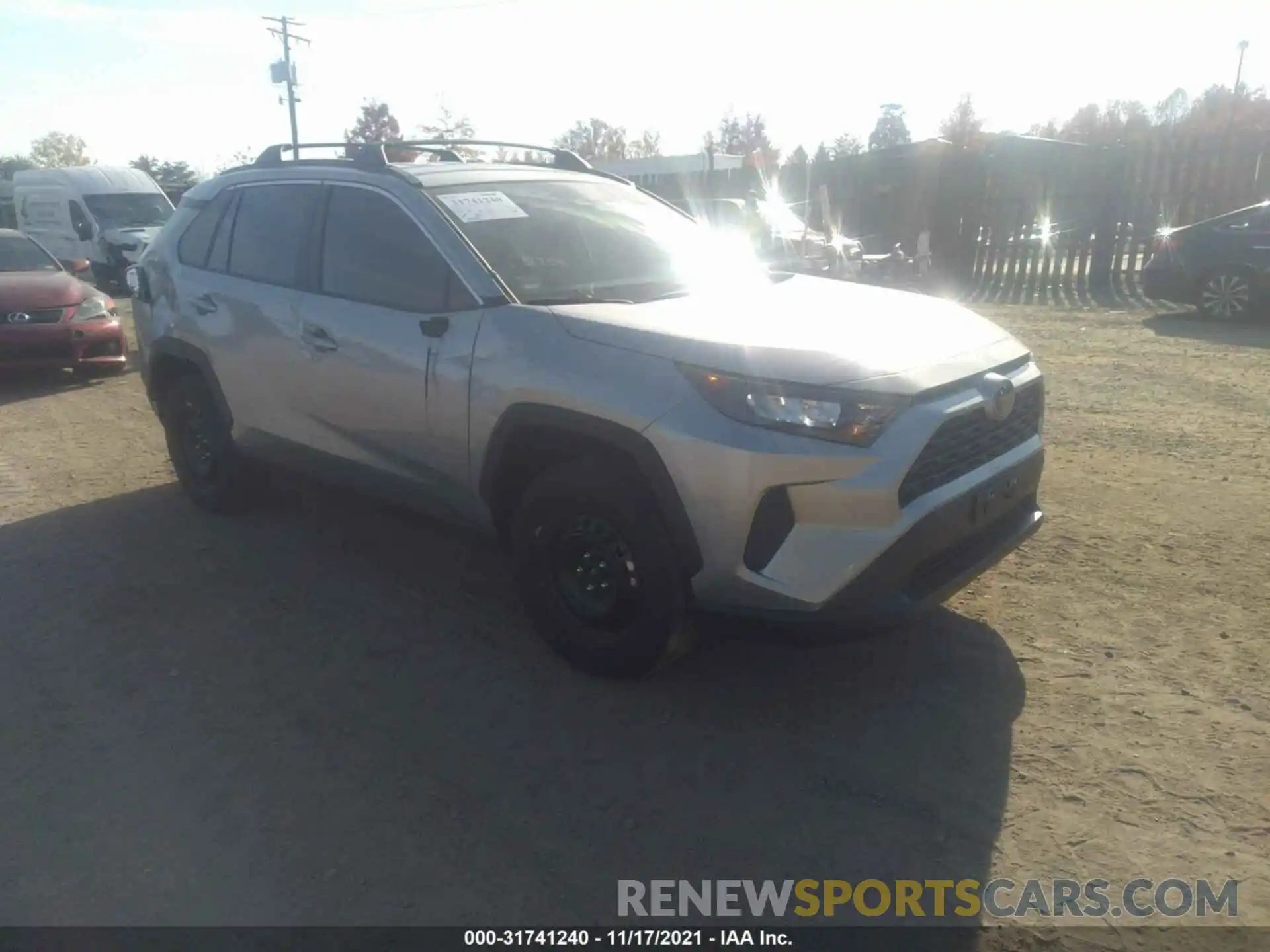 1 Photograph of a damaged car 2T3F1RFV6MC215125 TOYOTA RAV4 2021