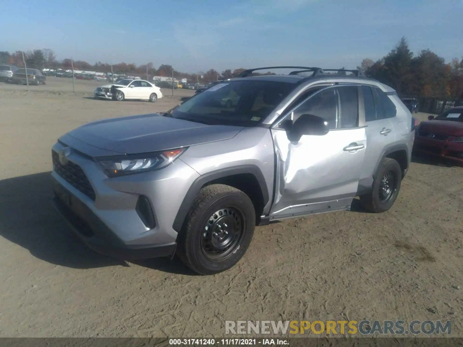 2 Photograph of a damaged car 2T3F1RFV6MC215125 TOYOTA RAV4 2021