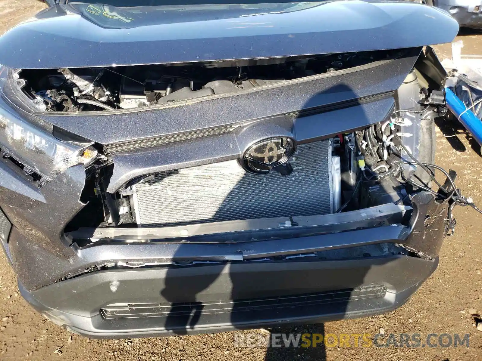 9 Photograph of a damaged car 2T3F1RFV6MC224777 TOYOTA RAV4 2021