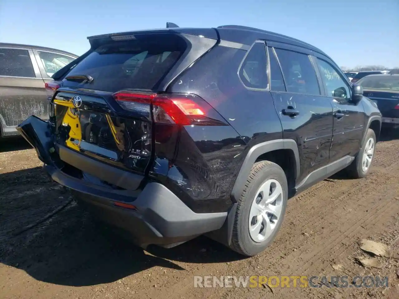 3 Photograph of a damaged car 2T3F1RFV6MC229624 TOYOTA RAV4 2021