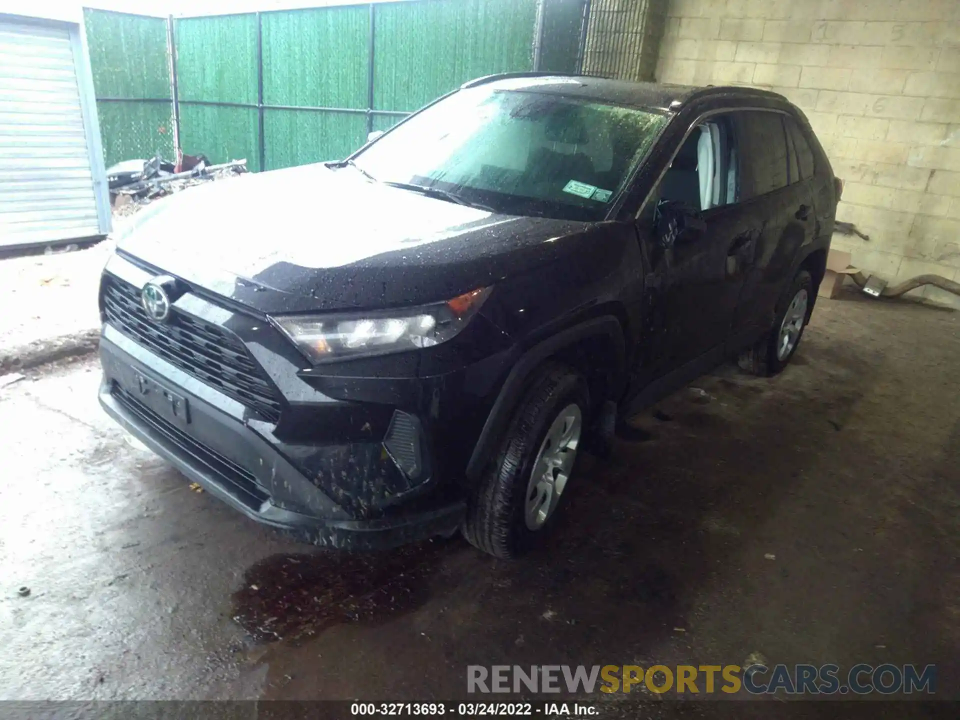 2 Photograph of a damaged car 2T3F1RFV6MC236766 TOYOTA RAV4 2021