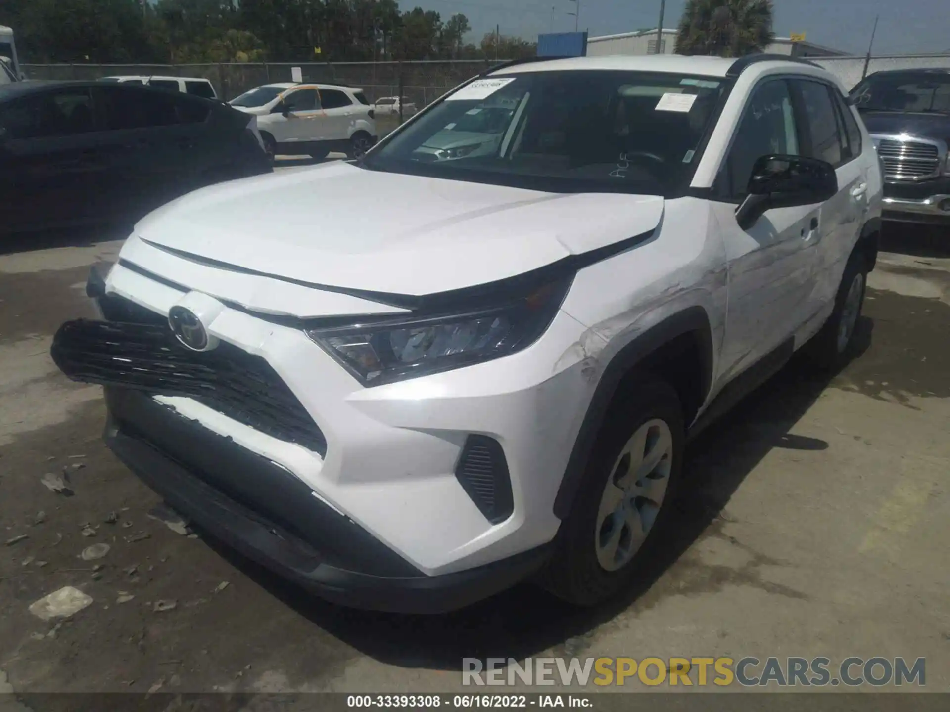 6 Photograph of a damaged car 2T3F1RFV6MC243619 TOYOTA RAV4 2021