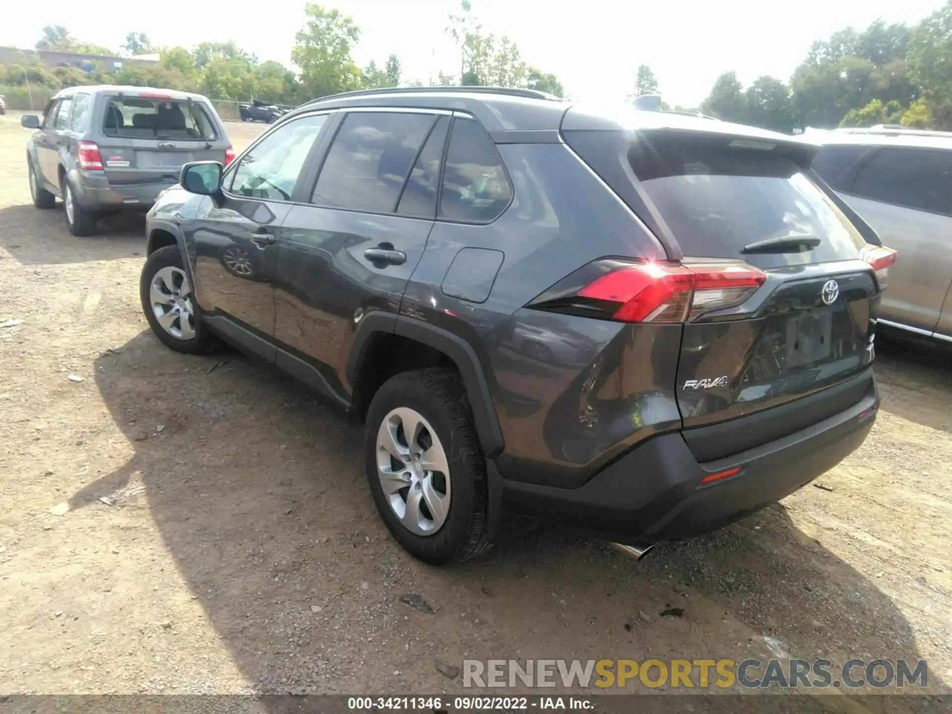 3 Photograph of a damaged car 2T3F1RFV6MC255737 TOYOTA RAV4 2021