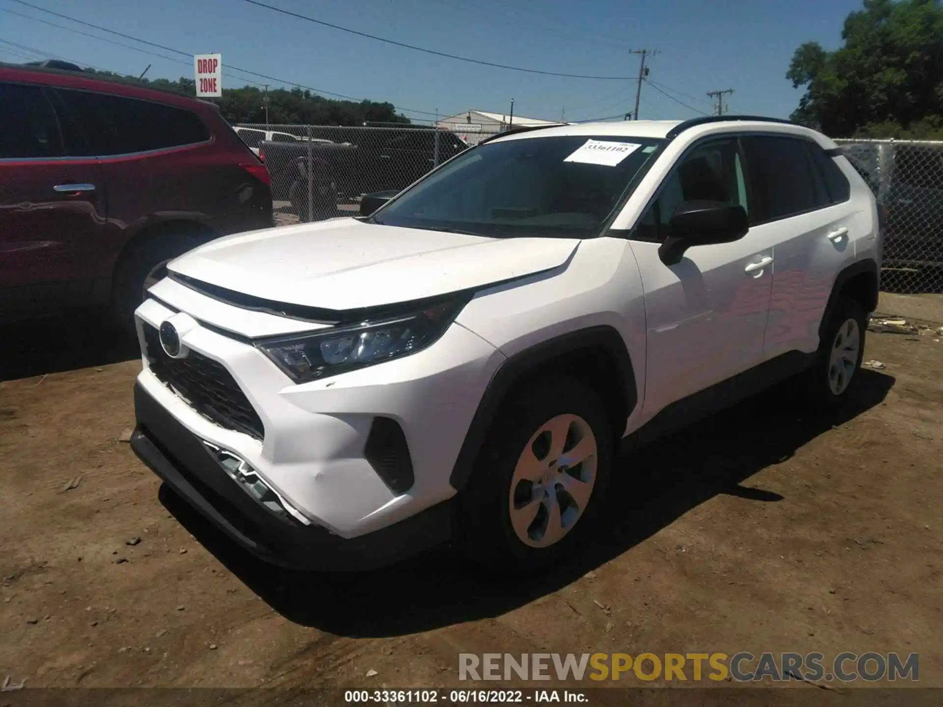 2 Photograph of a damaged car 2T3F1RFV6MW167575 TOYOTA RAV4 2021