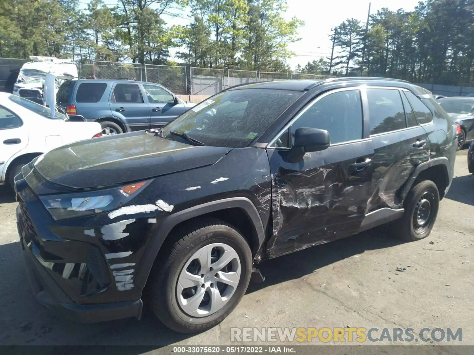 2 Photograph of a damaged car 2T3F1RFV6MW175336 TOYOTA RAV4 2021