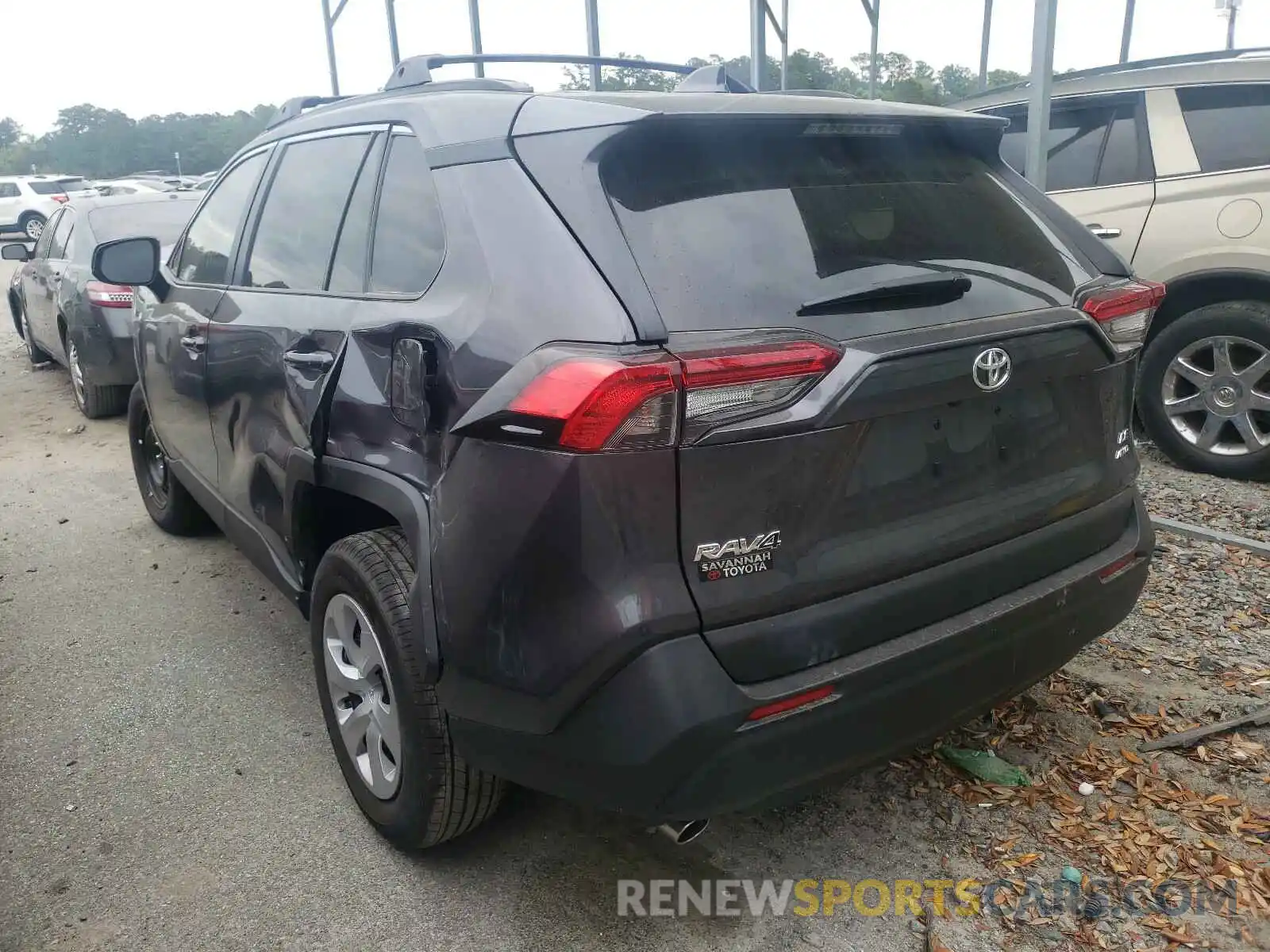 3 Photograph of a damaged car 2T3F1RFV6MW184313 TOYOTA RAV4 2021