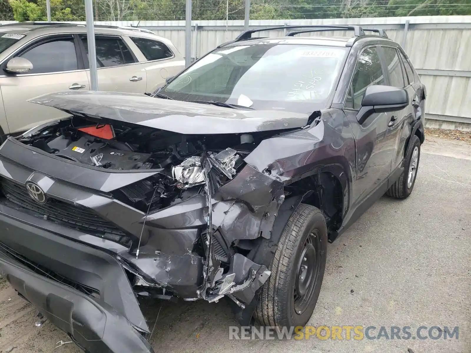 9 Photograph of a damaged car 2T3F1RFV6MW184313 TOYOTA RAV4 2021