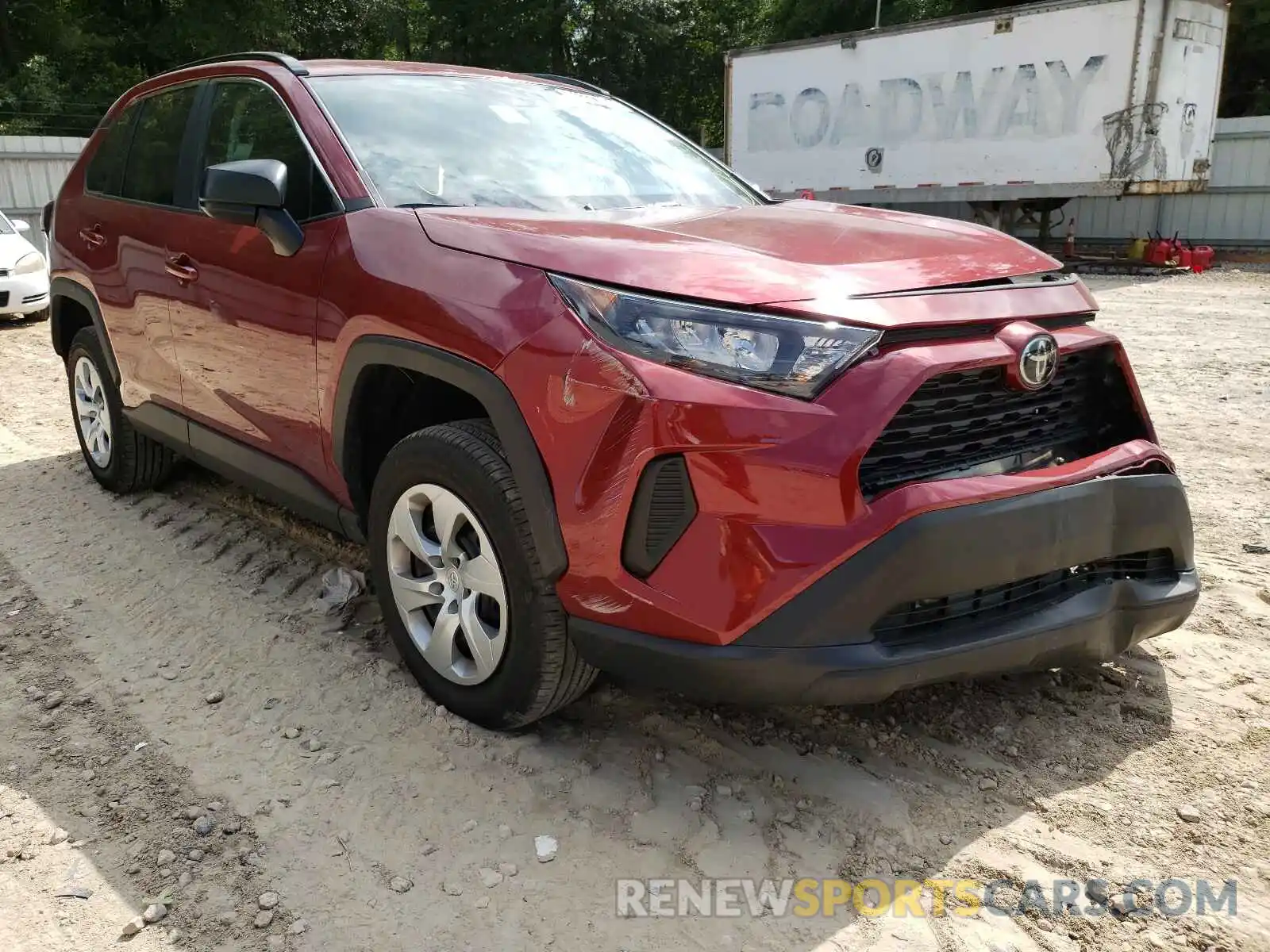 1 Photograph of a damaged car 2T3F1RFV6MW185901 TOYOTA RAV4 2021