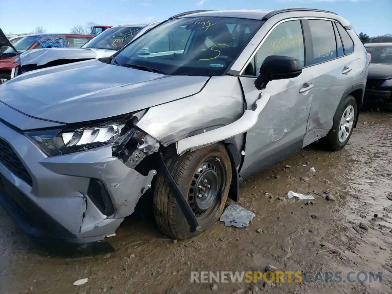 9 Photograph of a damaged car 2T3F1RFV6MW197952 TOYOTA RAV4 2021